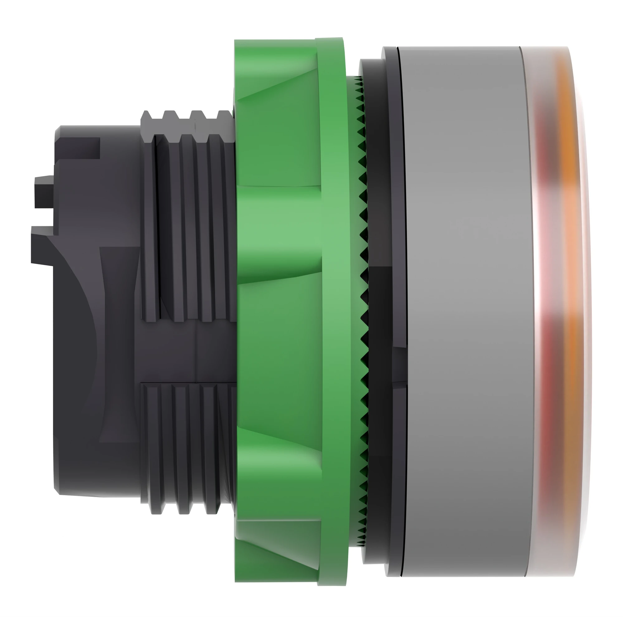 Schneider Electric ZB5AH083C0 Illuminated pushbutton, front element, Harmony XB5, plastic, 22mm, light gray, yellow, for universal LED, latching (img_003) Schneider Electric ZB5AH083C0 Illuminated pushbutton, front element, Harmony XB5, plastic, 22mm, light gray, yellow, for universal LED, latching (img_003)