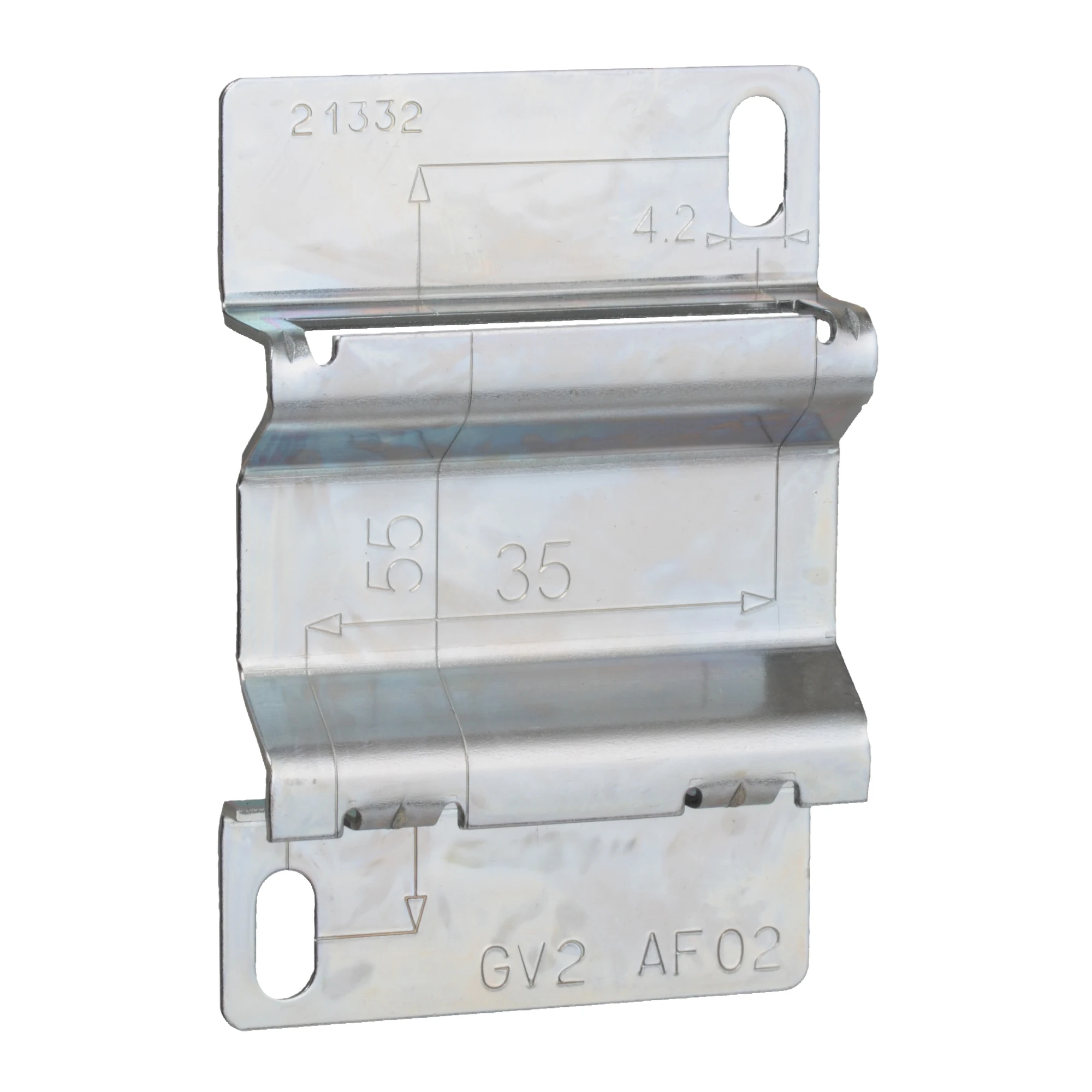 Schneider Electric GV2AF02 Adapter plate, for console mounting, motor protection circuit breaker GV2 (img_001) Schneider Electric GV2AF02 Adapter plate, for console mounting, motor protection circuit breaker GV2 (img_001)