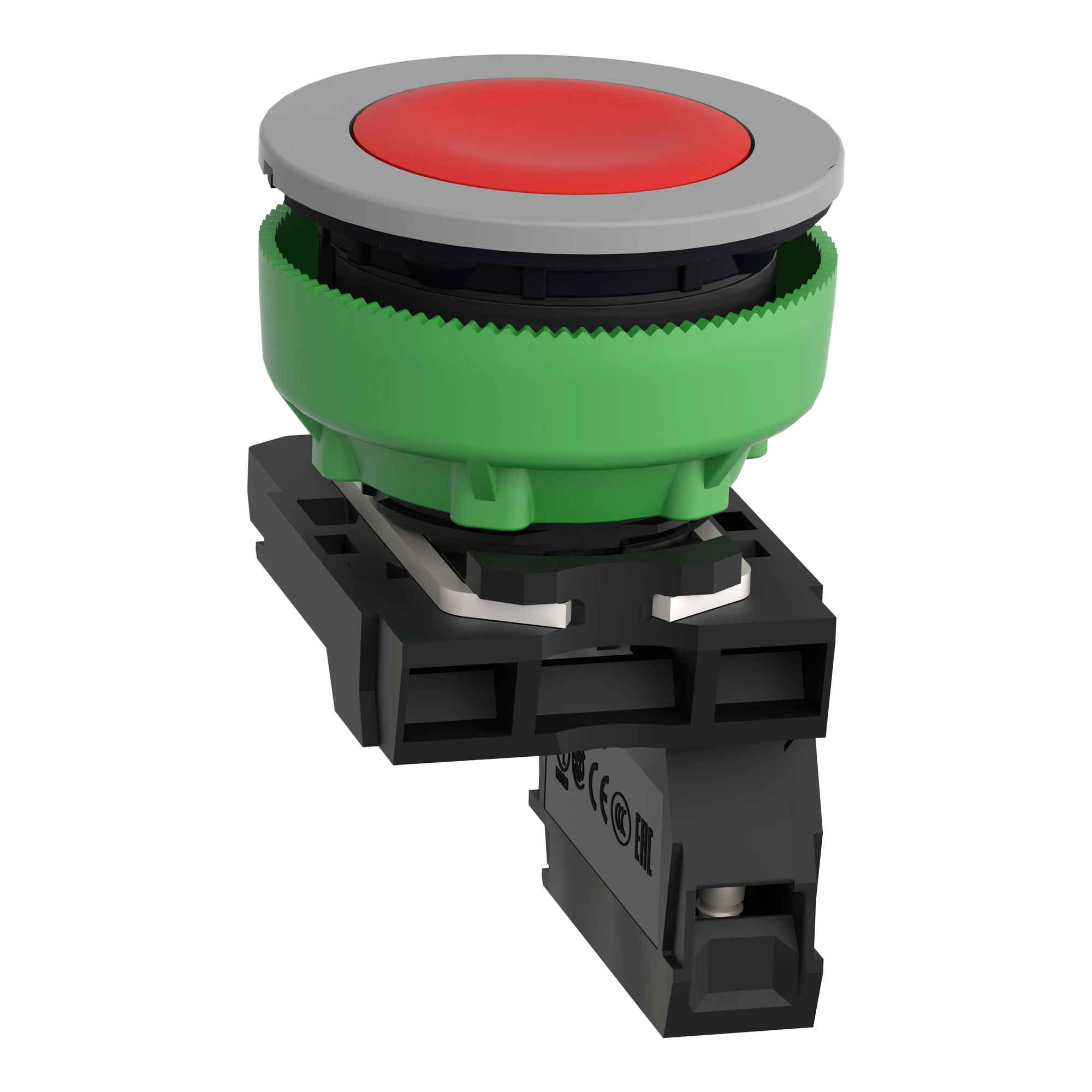 Schneider Electric XB5FA42C0 Pushbutton, Harmony XB5F, plastic, light grey, red, unlabelled, 30mm, momentary, 1NC (img_005) Schneider Electric XB5FA42C0 Pushbutton, Harmony XB5F, plastic, light grey, red, unlabelled, 30mm, momentary, 1NC (img_005)