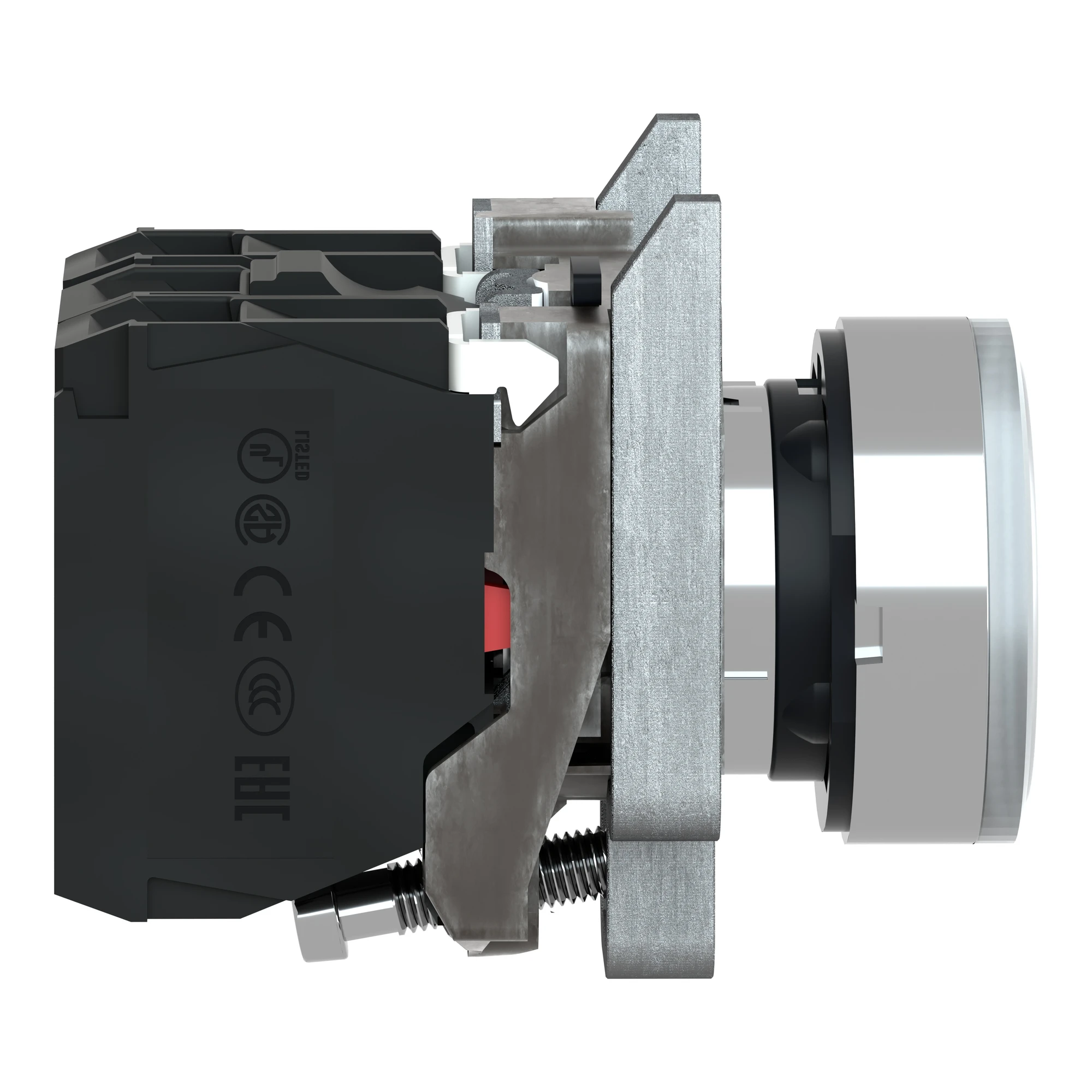 Schneider Electric XB4BW3165 Illuminated push button, Harmony XB4, metal, 22mm, white, unlabelled, incandescent bulb BA9s, smooth dome, 1NO+1NC, 250V (img_004) Schneider Electric XB4BW3165 Illuminated push button, Harmony XB4, metal, 22mm, white, unlabelled, incandescent bulb BA9s, smooth dome, 1NO+1NC, 250V (img_004)