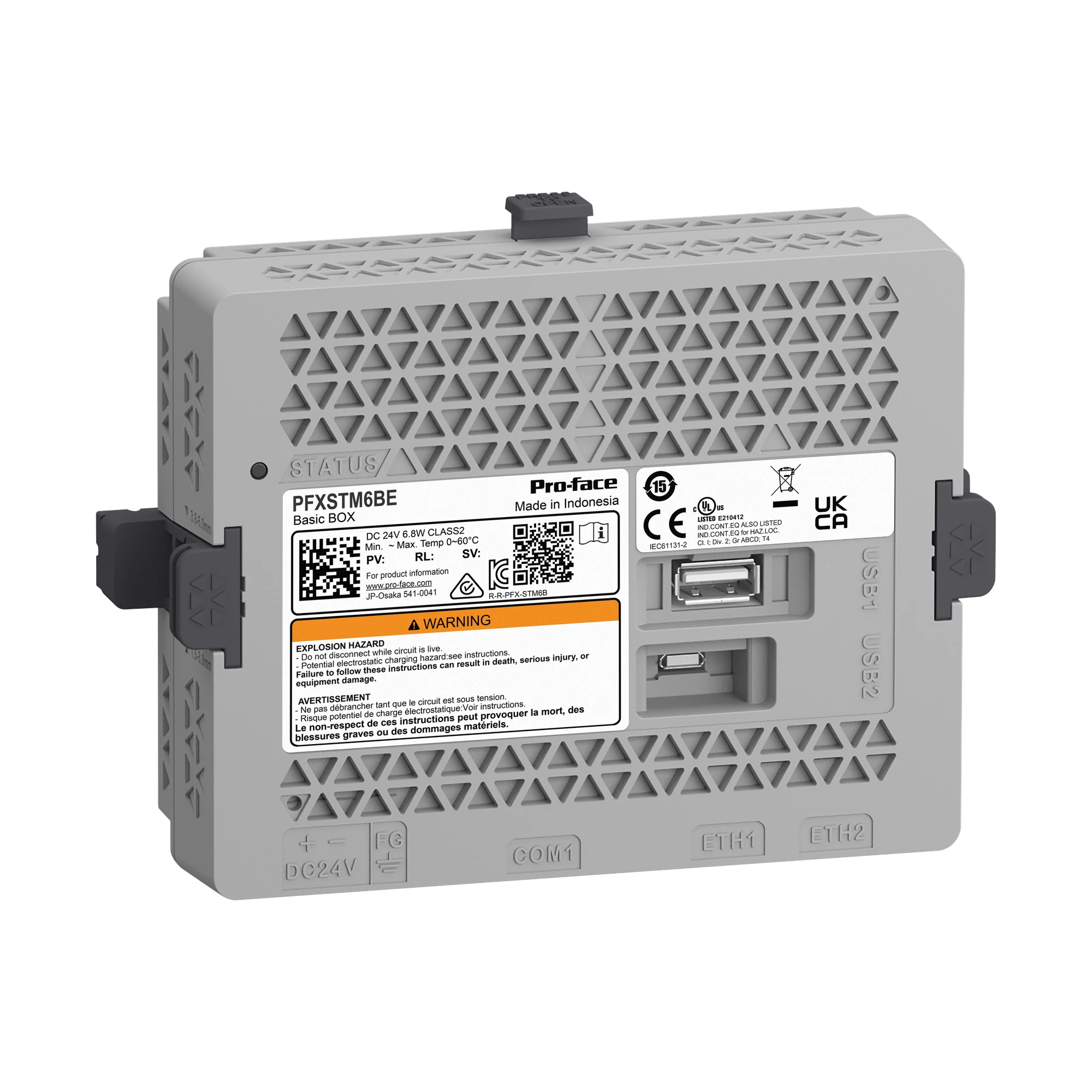 Schneider Electric PFXSTM6BE Pro-face STM6000 Box Modul, Basic HMI, modular, 22mm Montage, GP-Pro EX (img_001)