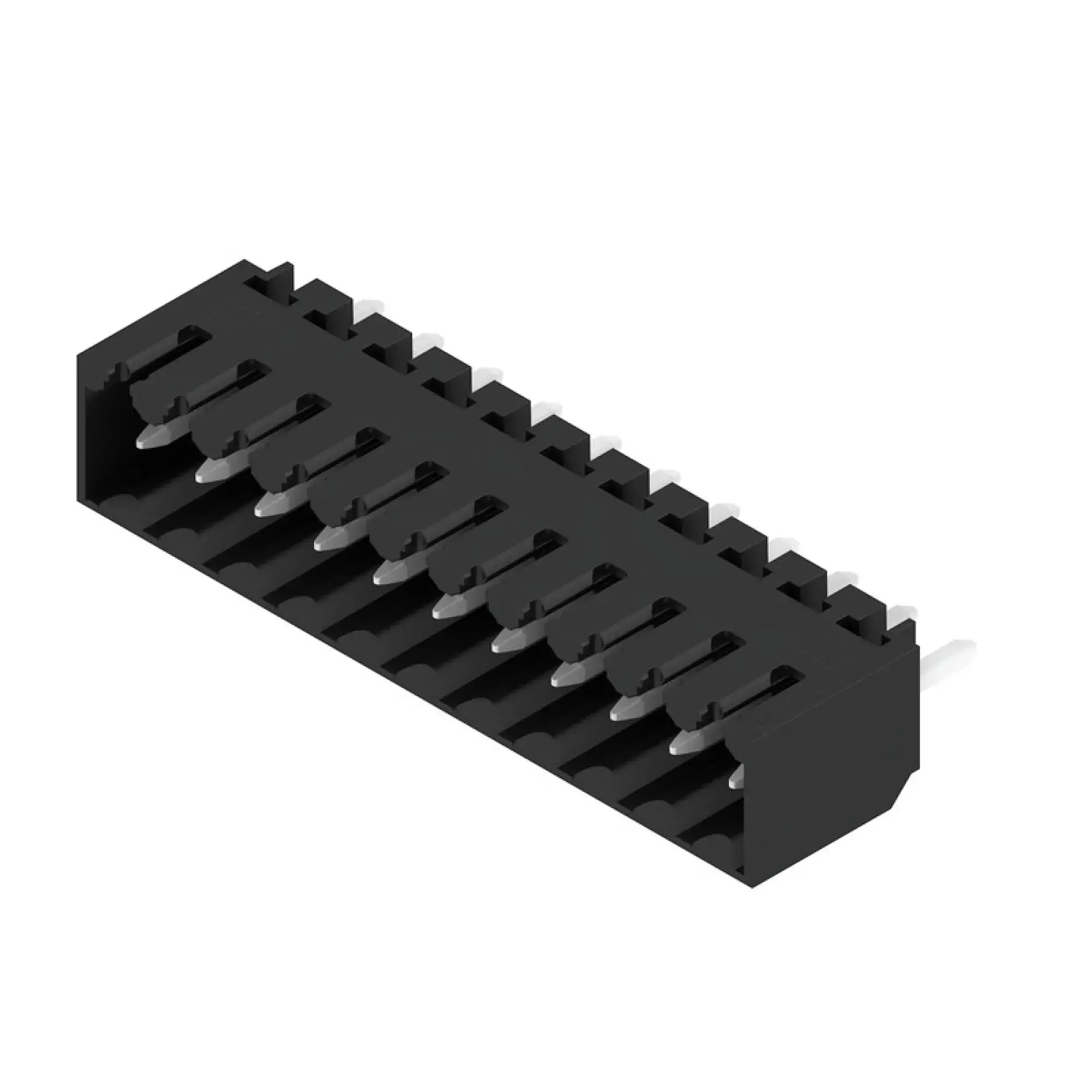 Weidmüller 1043140000 PCB connector (board connection), 160 V, 15 A, Pitch in mm: 3.50, Number of poles: 11, THT/THR solder connection, Tray (img_001)