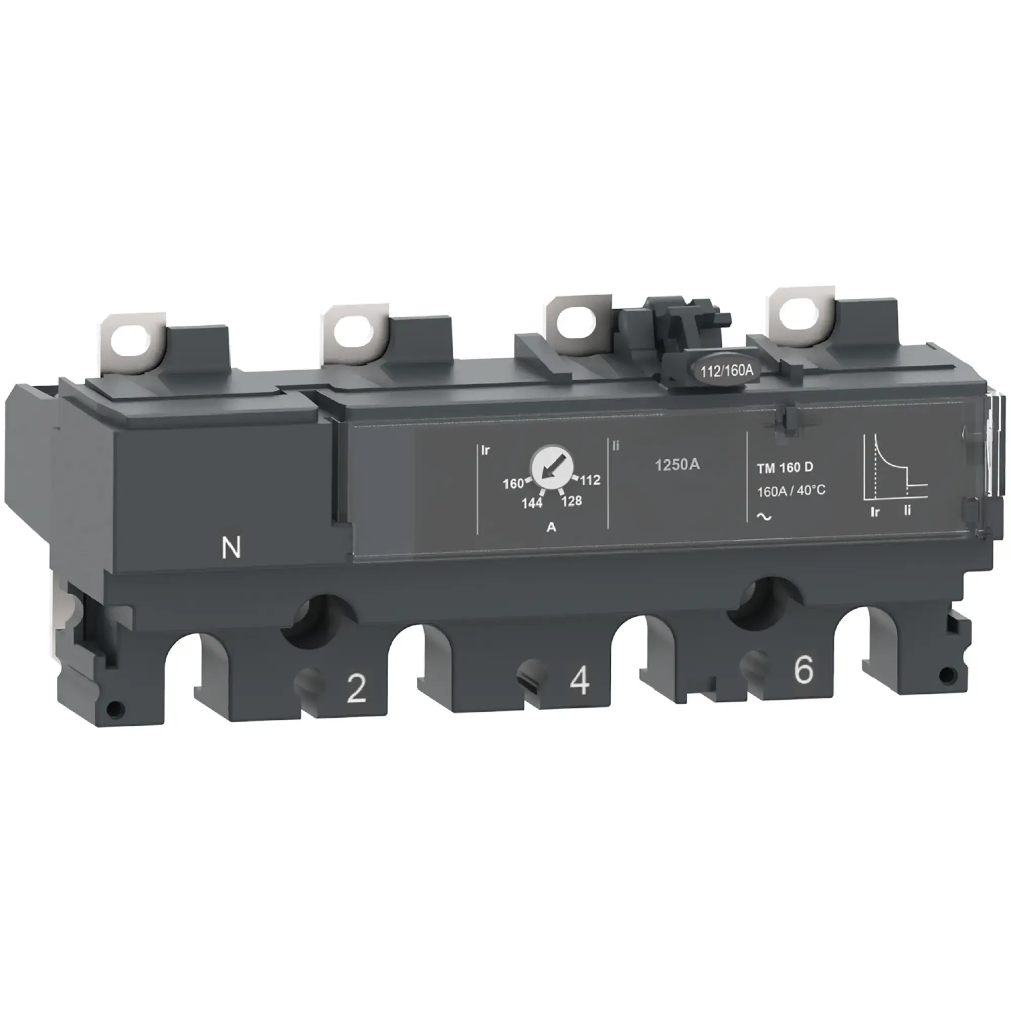 Schneider Electric C106TM100 Thermomagnetic trip unit TM100D for ComPacT NSX 100/160/250 compact circuit breaker 100 A, 4P3D (img_002)