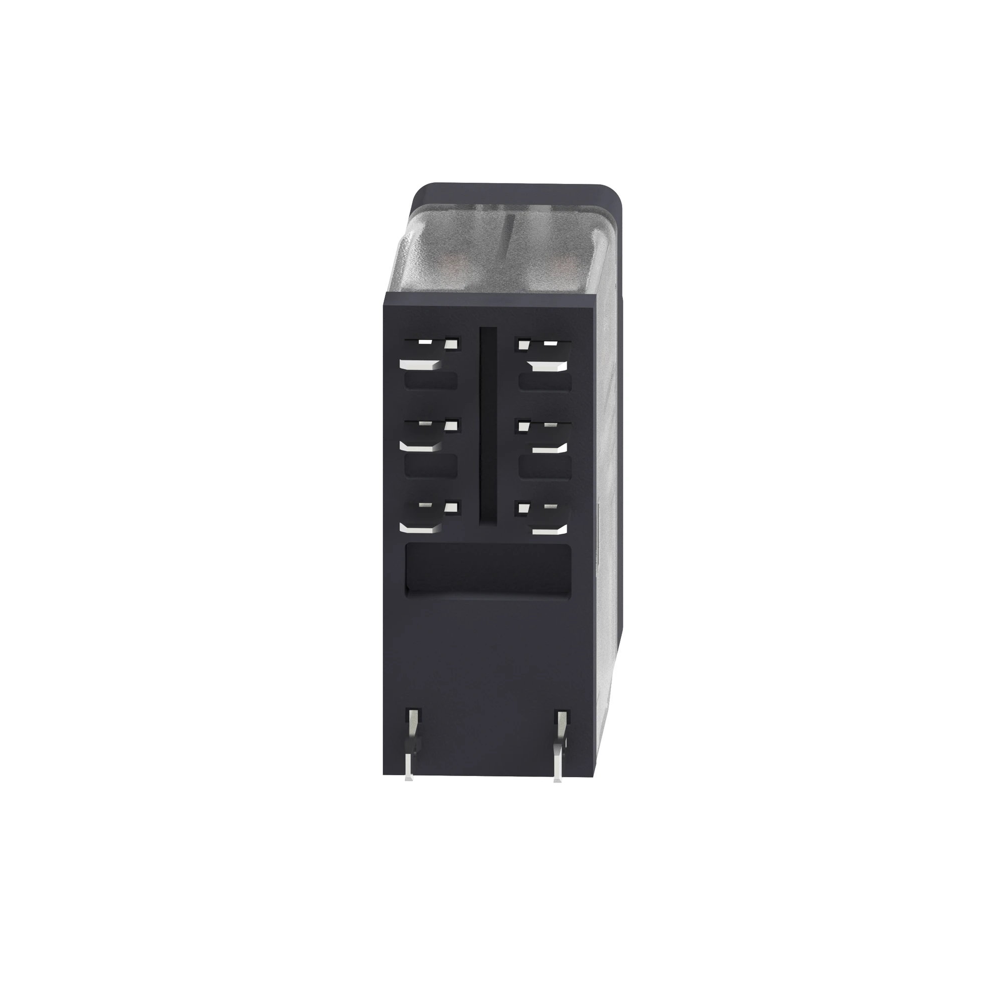 Schneider Electric RXG21E7 Socket. Interface Relay RXG, 2 C/O, 5 A, 48 VAC, without LED, with Test Button (img_002)