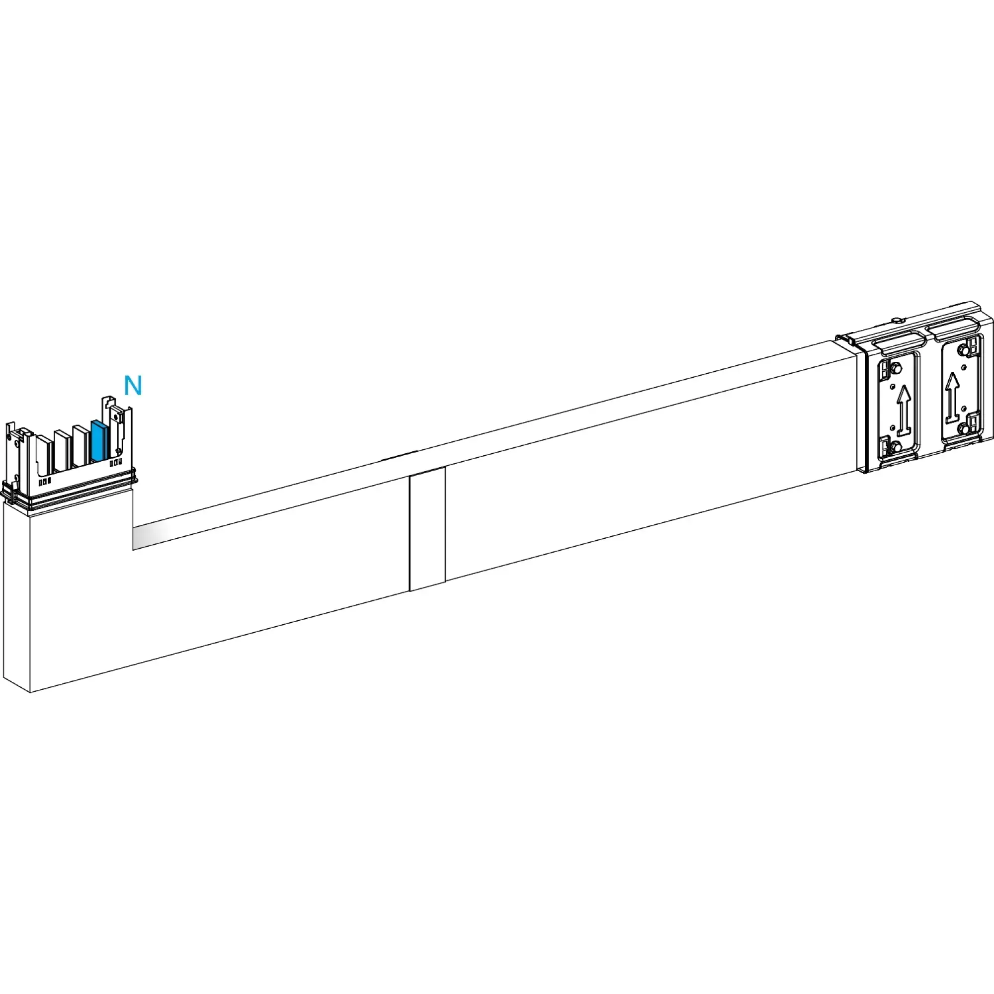 Schneider Electric KSA400DLE42F KSA Angle Element, 400A, flat PE internal, selectable length, Firestop (img_002) Schneider Electric KSA400DLE42F KSA Angle Element, 400A, flat PE internal, selectable length, Firestop (img_002)