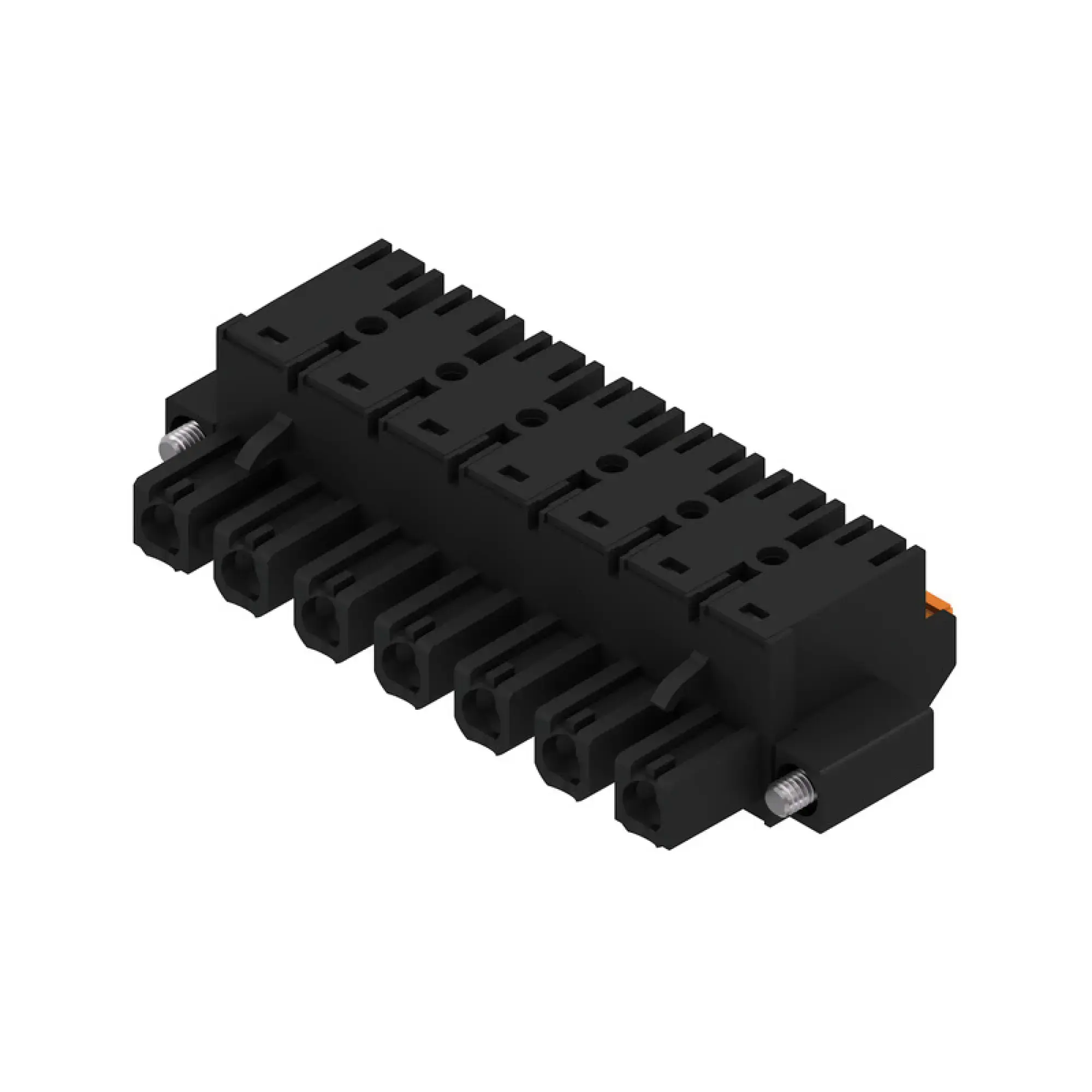 Weidmüller 1227510000 PCB connector (wire connection), 1000 V, 29 A, Pitch in mm: 7.62, 2.5 mm², Number of poles: 7, PUSH IN with actuator, Box (img_001)