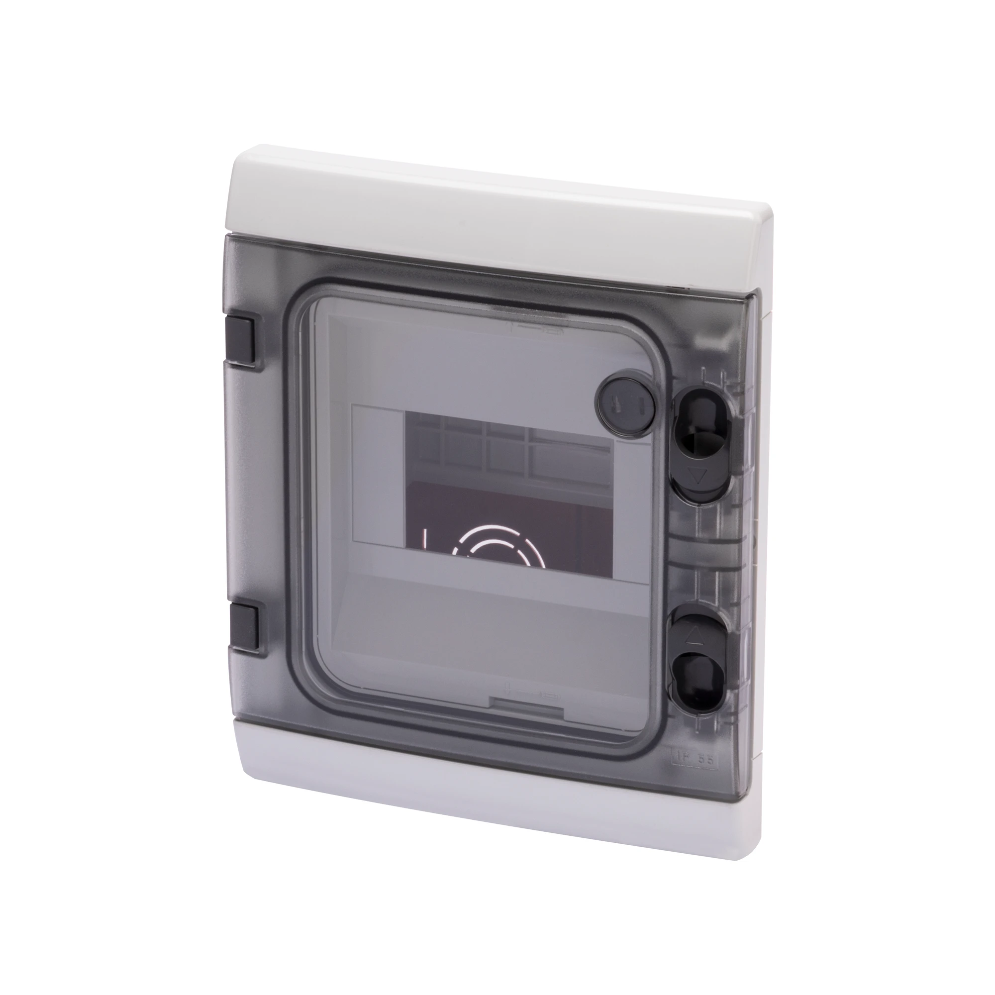 GEWISS GW48681 WATERTIGHT FLUSH-MOUNTING MODULAR ENCLOSURE - 6 MODULES - IP55 GREY RAL 7035 (img_001)