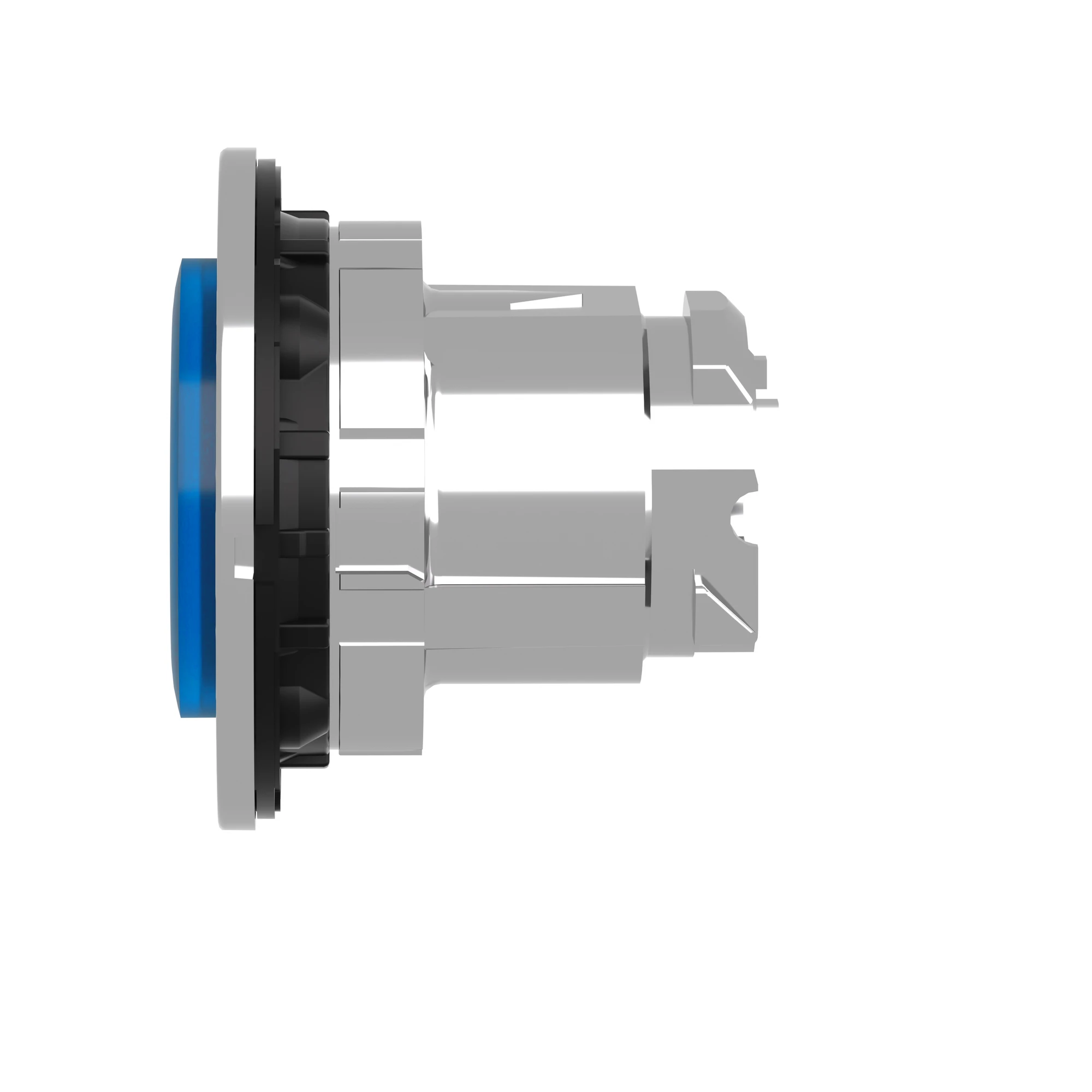 Schneider Electric ZB4FH63 Illuminated push-button, front element, Harmony XB4F, metal, 30mm, blue, protruding, for universal LED, latching (img_006) Schneider Electric ZB4FH63 Illuminated push-button, front element, Harmony XB4F, metal, 30mm, blue, protruding, for universal LED, latching (img_006)