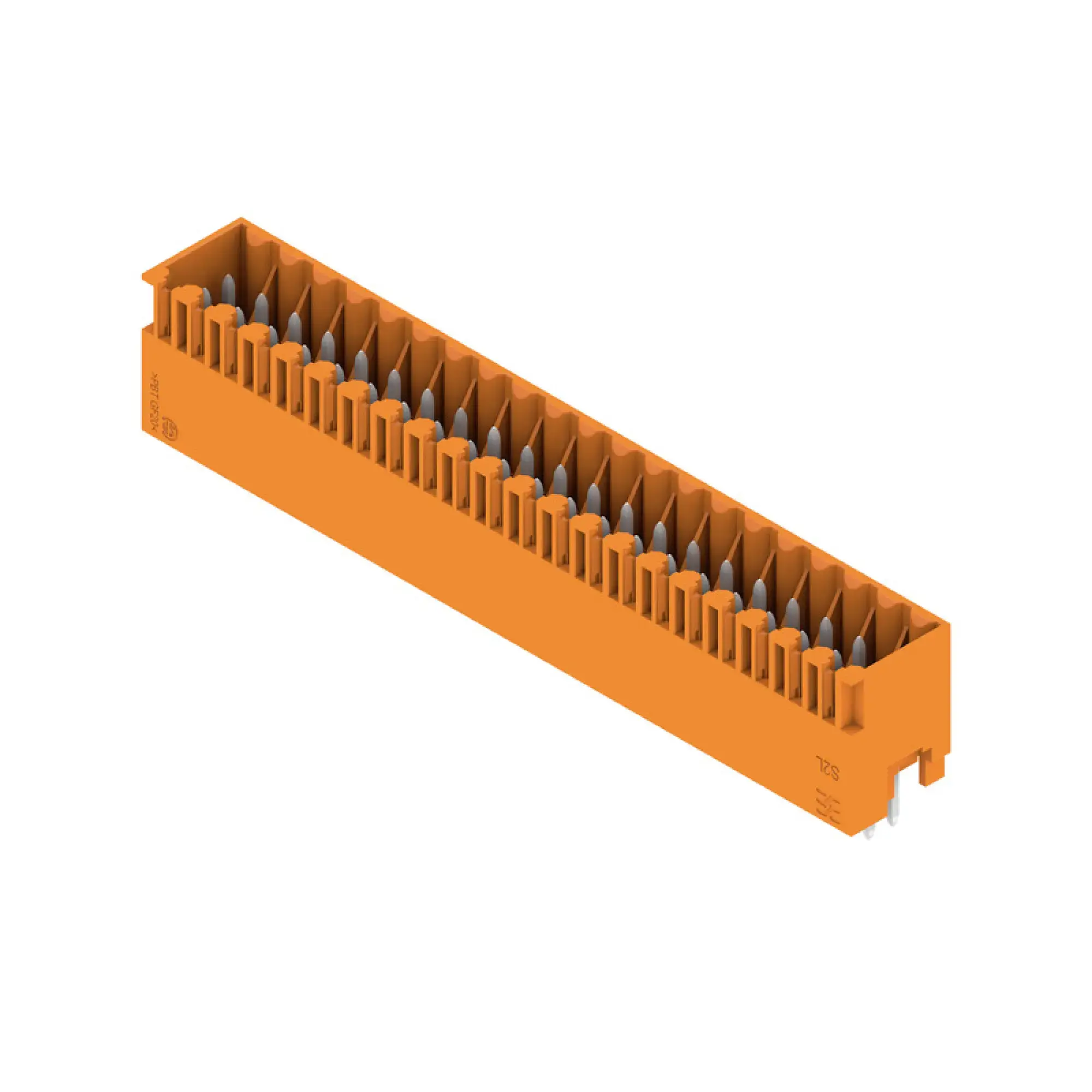 Weidmüller 2559240000 PCB connector (board connection), 125 V, 10 A, Pitch in mm: 3.50, Number of poles: 42, THT solder connection, Box (img_001)