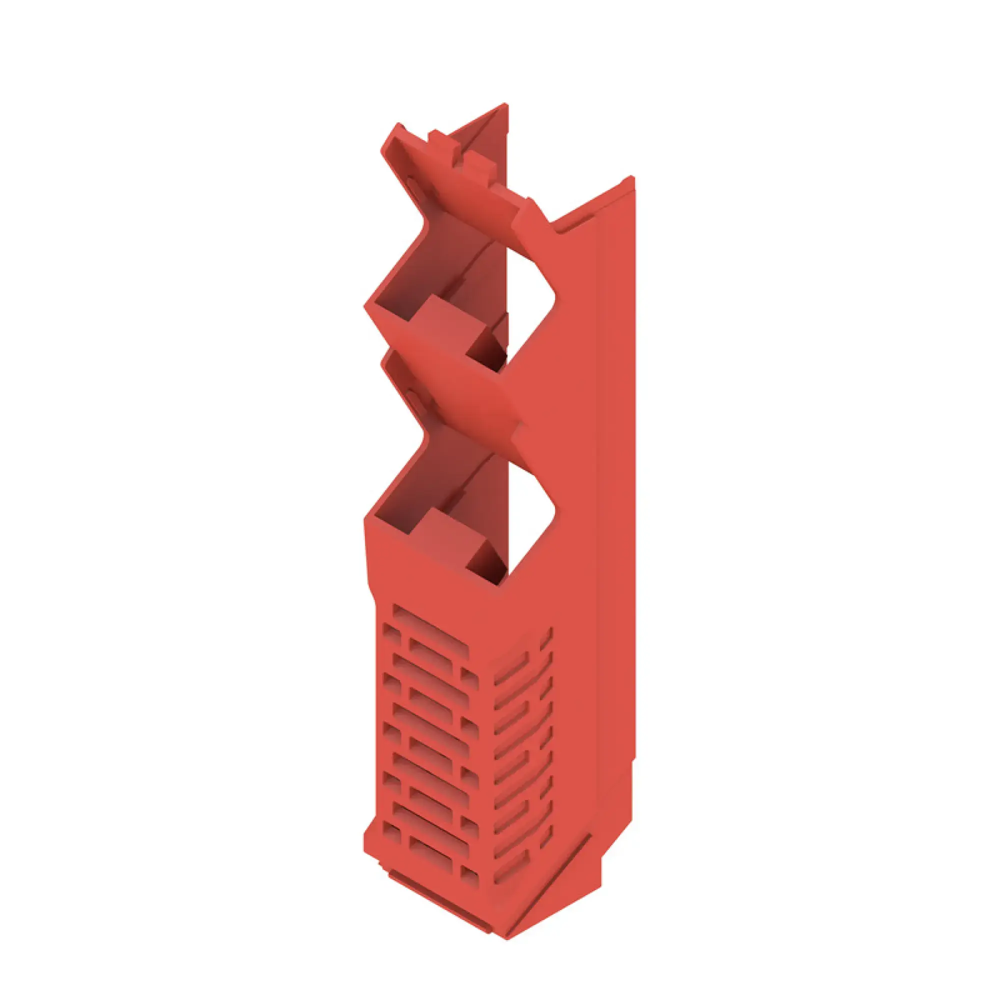 Weidmüller 1206890000 Side element (Modular housing), Width: 22.5 , IP20 in installed state, Plastic, red (img_001)