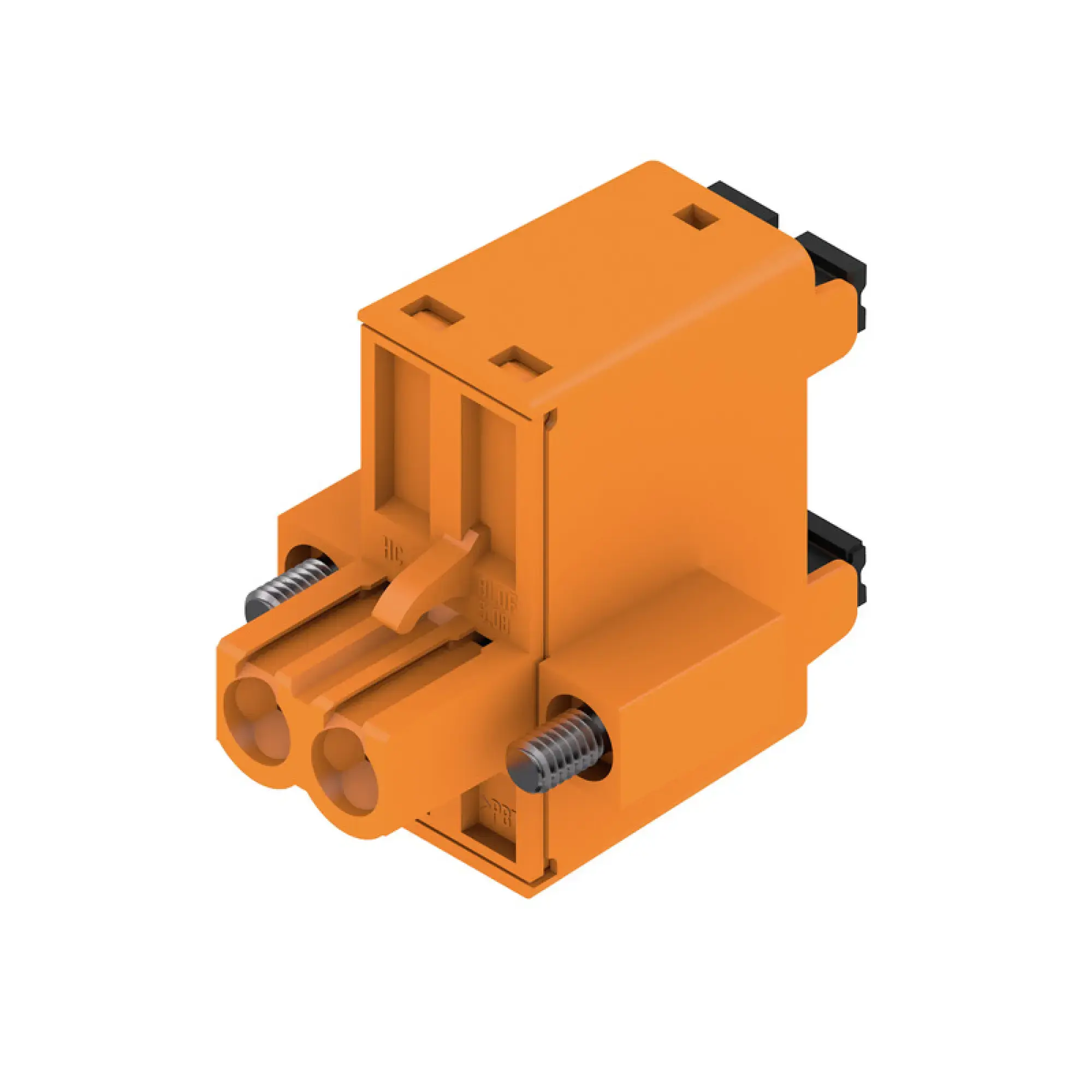 Weidmüller 1001220000 PCB connector (wire connection), 320 V, 20.8 A, Pitch in mm: 5.08, 3.31 mm², Number of poles: 2, PUSH IN with actuator, Box (img_001)