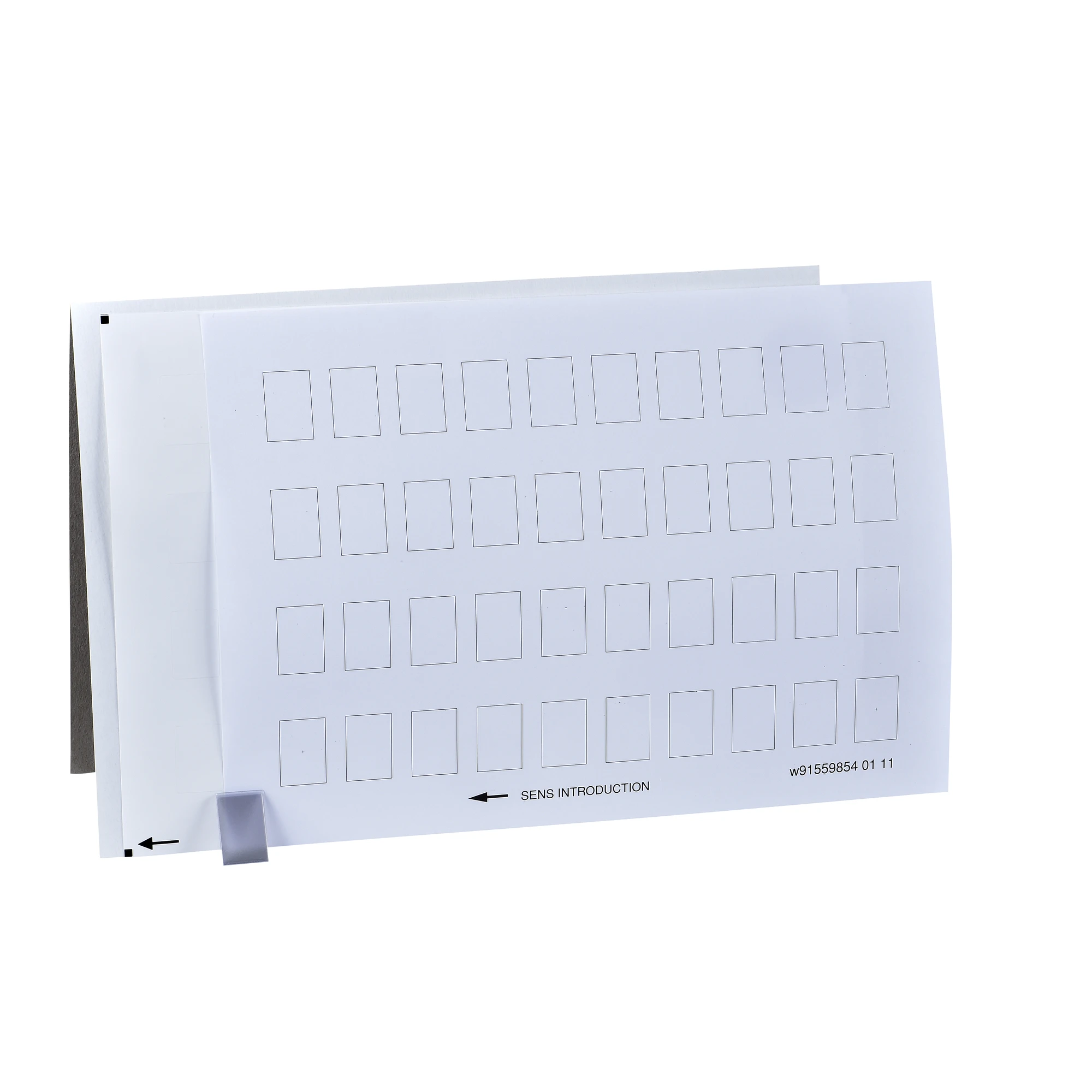 Schneider Electric ZBY5100 Curve with 40 signs 18x27mm, for sign holder 30x50mm, neutral (img_001) Schneider Electric ZBY5100 Curve with 40 signs 18x27mm, for sign holder 30x50mm, neutral (img_001)