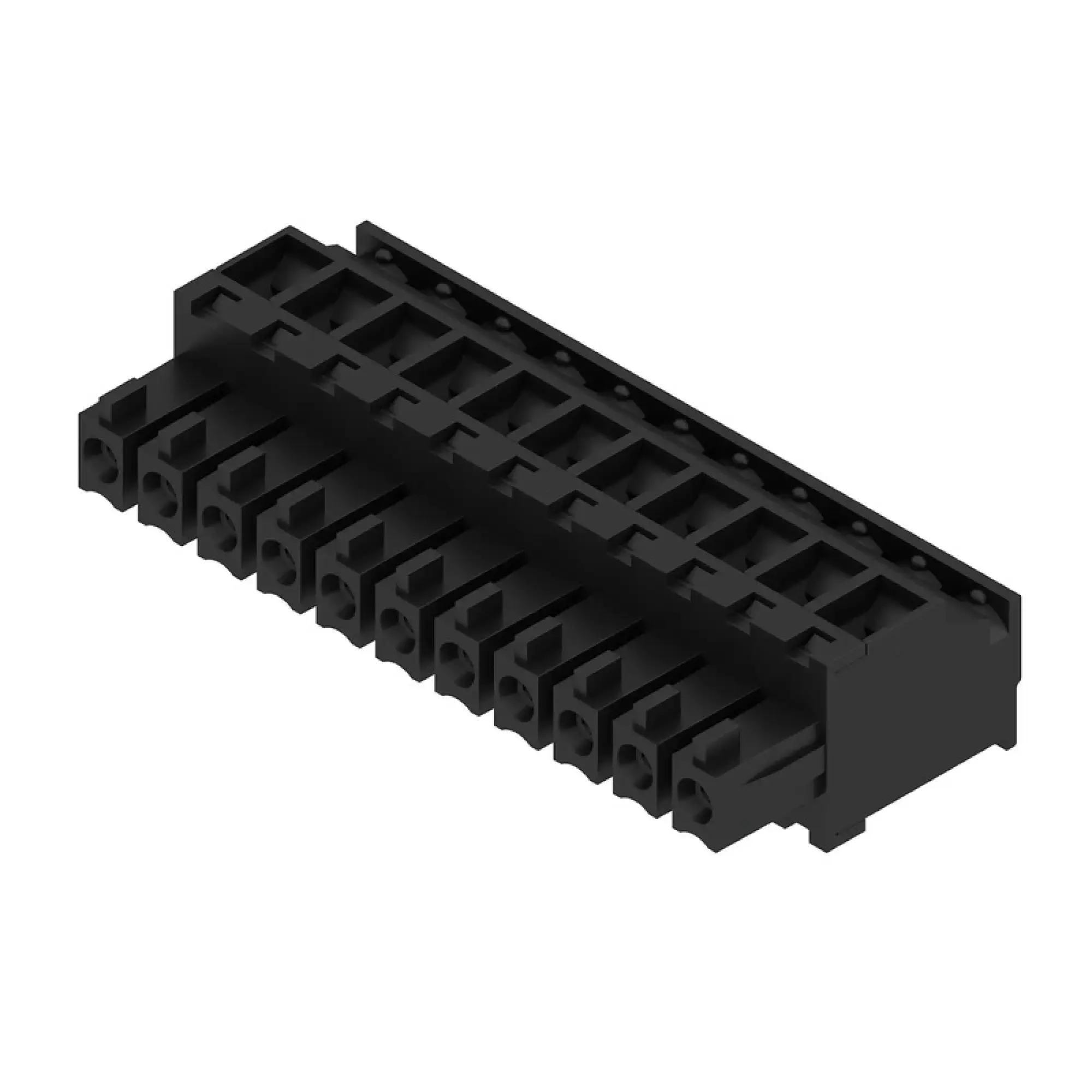 Weidmüller 1899380000 PCB connector (wire connection), 160 V, 17.5 A, Pitch in mm: 3.81, 1.5 mm², Number of poles: 11, Clamping yoke connection, Box (img_001)