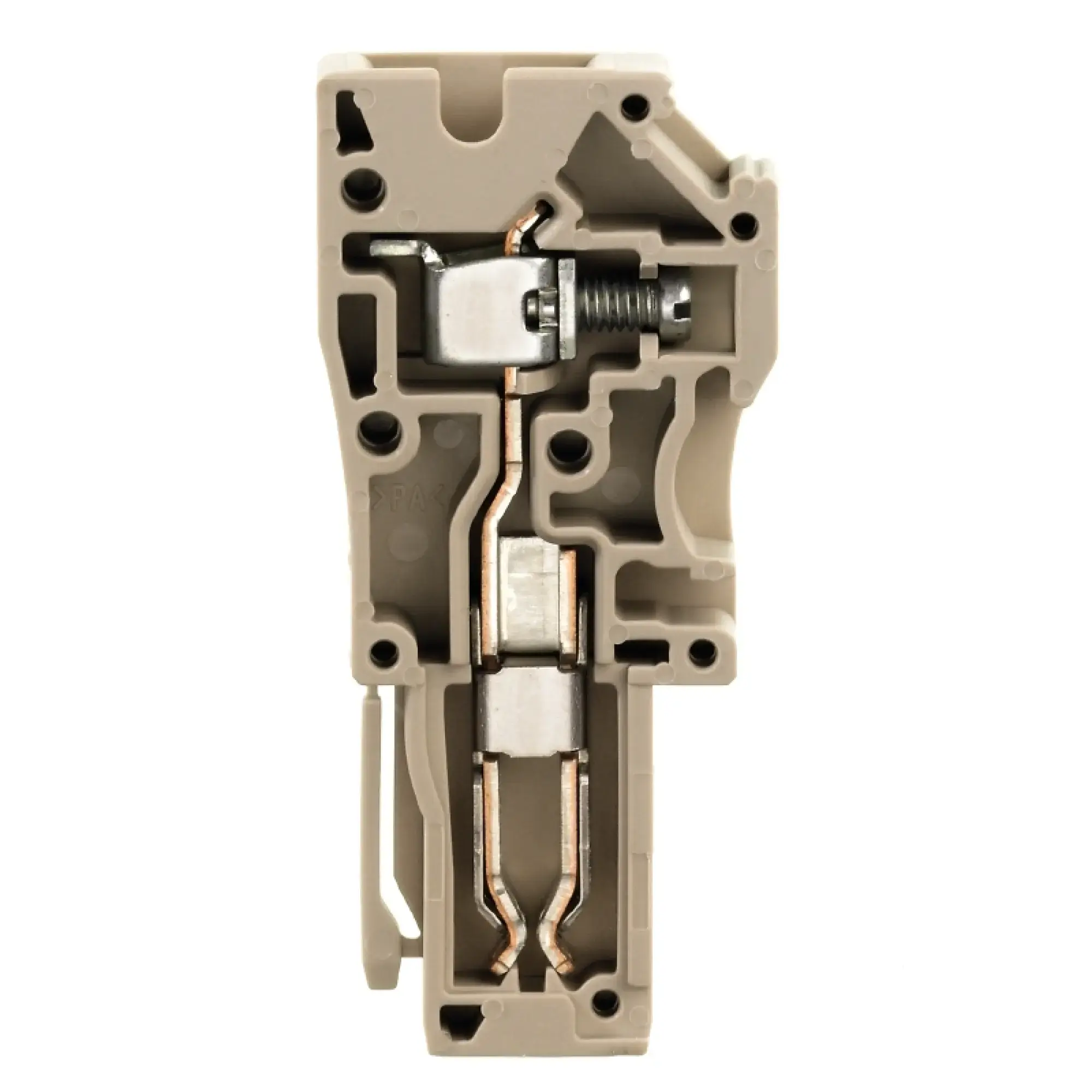 Weidmüller 1108490000 Plug (terminal), Screw connection, 4 mm², 32 A, 800 V, Number of connections: 1, Number of poles: 1, Width: 6.1 mm (img_001)