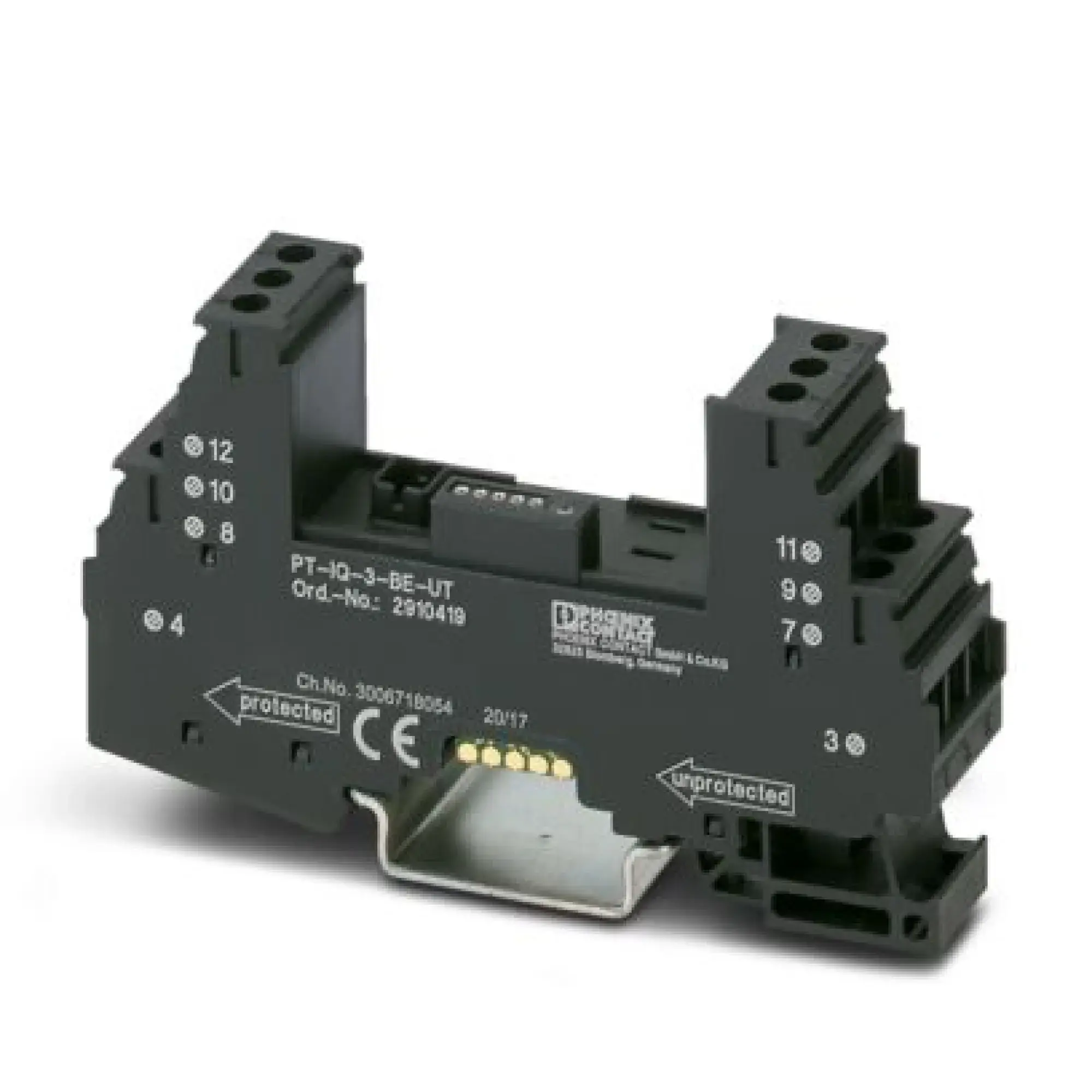 Phoenix Contact 2910419 Surge protection base-element PT-IQ-3-BE-UT (img_001)
