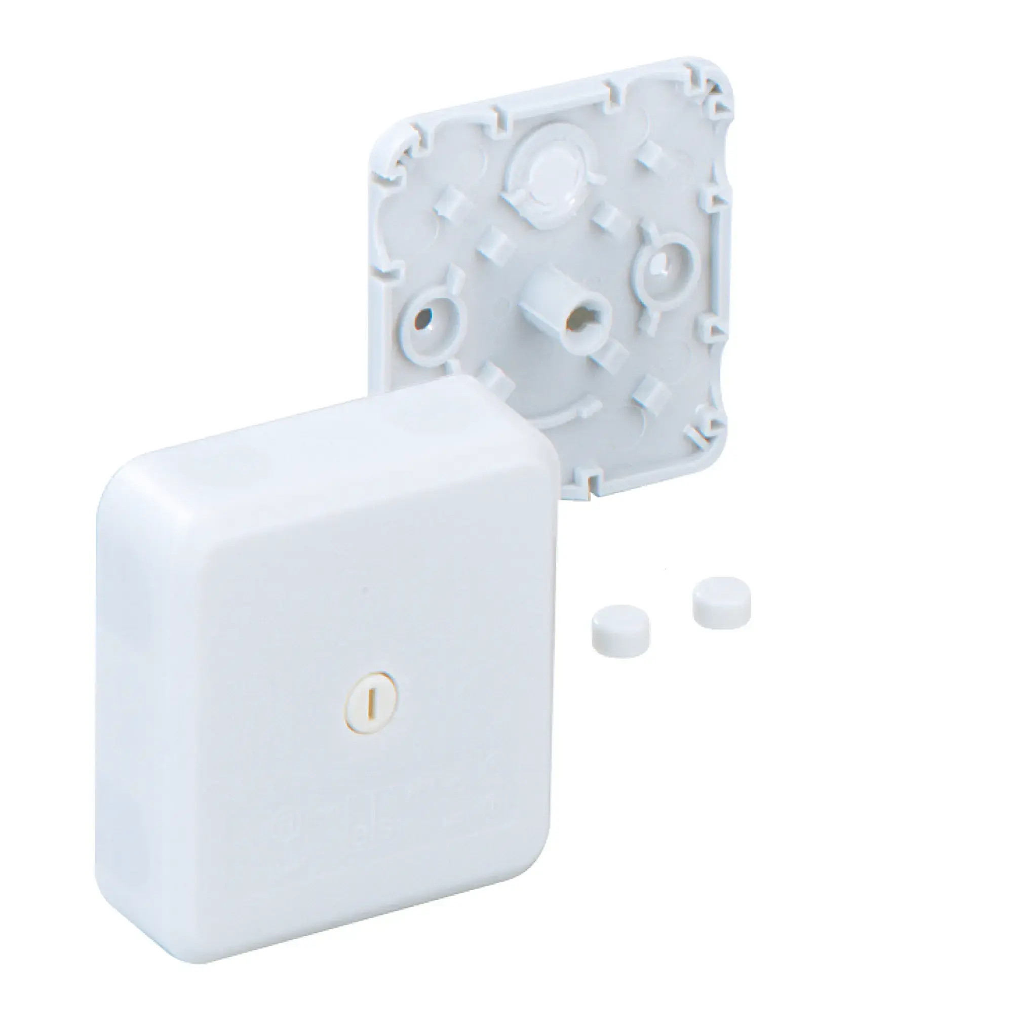 Spelsberg 31560701 Junction box, Type of protection IP30, Max. conductor cross section 2,5², Impact strength IK07, Protection class II, Ui 400V AC, VDE, Halogen free (img_001)