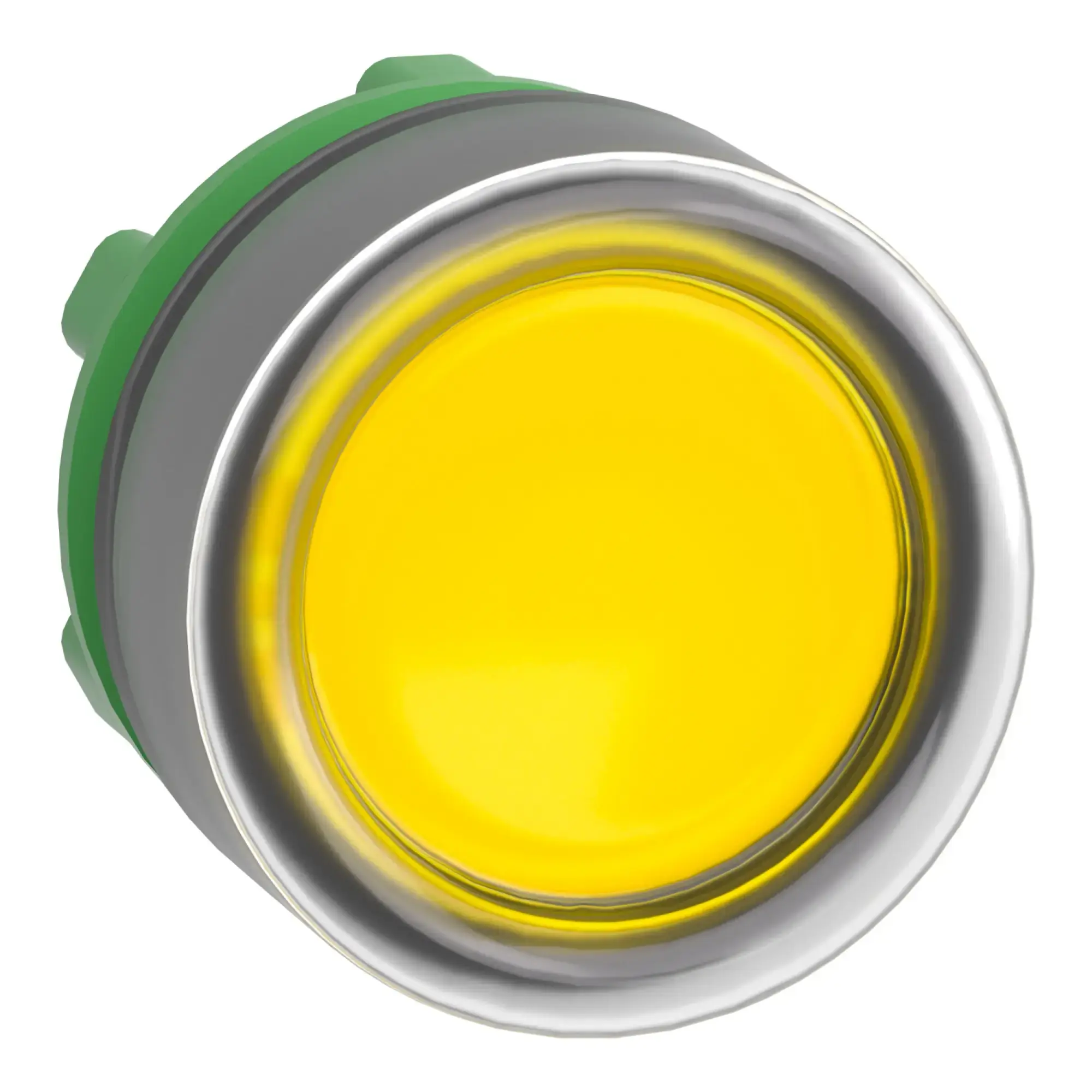 Schneider Electric ZB5AW583 Illuminated Push Button, Front Element, Harmony XB5, Plastic, 22mm, Yellow, for Universal LED, with Protective Cap (img_008)