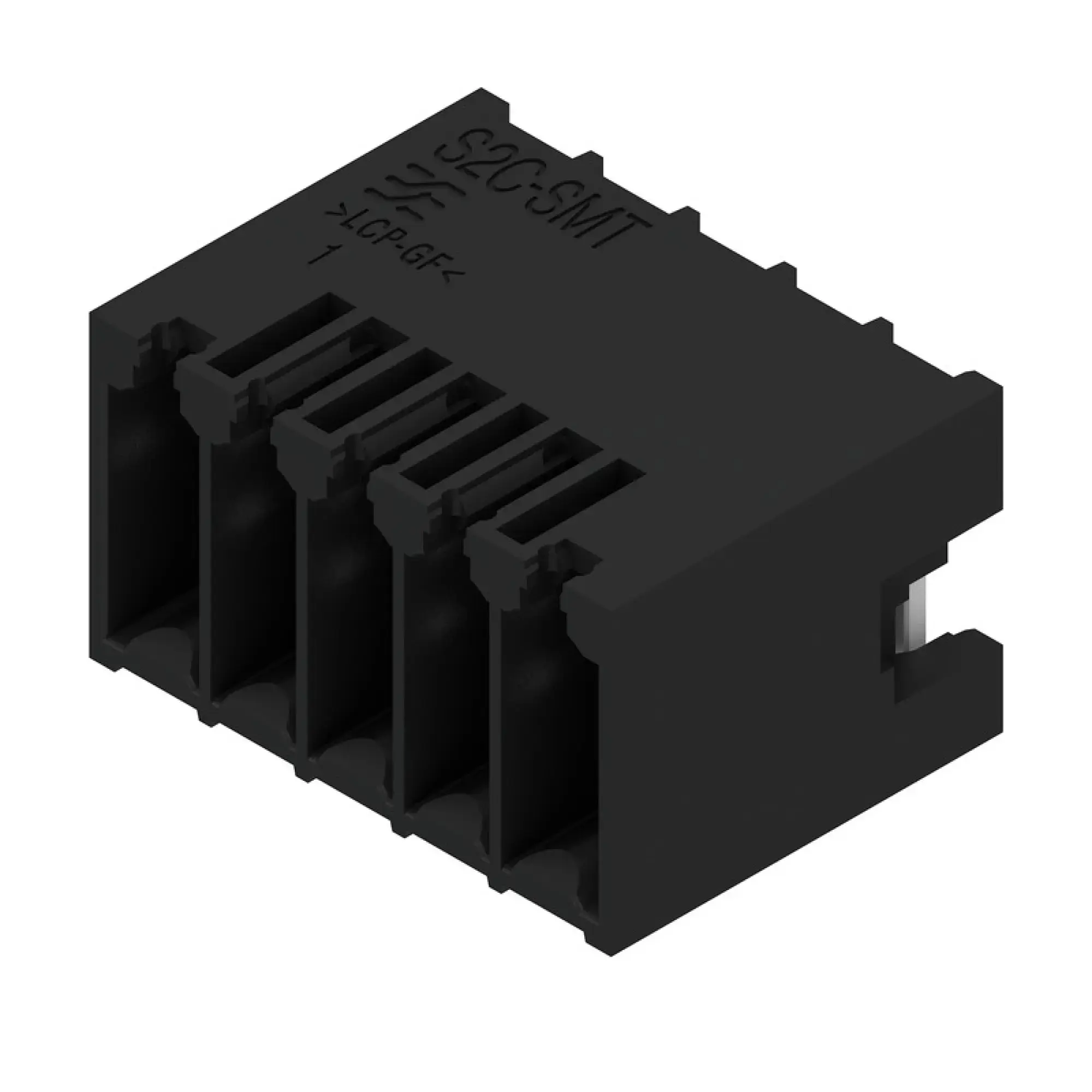 Weidmüller 1289670000 PCB connector (board connection), 160 V, 13.4 A, Pitch in mm: 3.50, Number of poles: 10, THT/THR solder connection, Box (img_001)