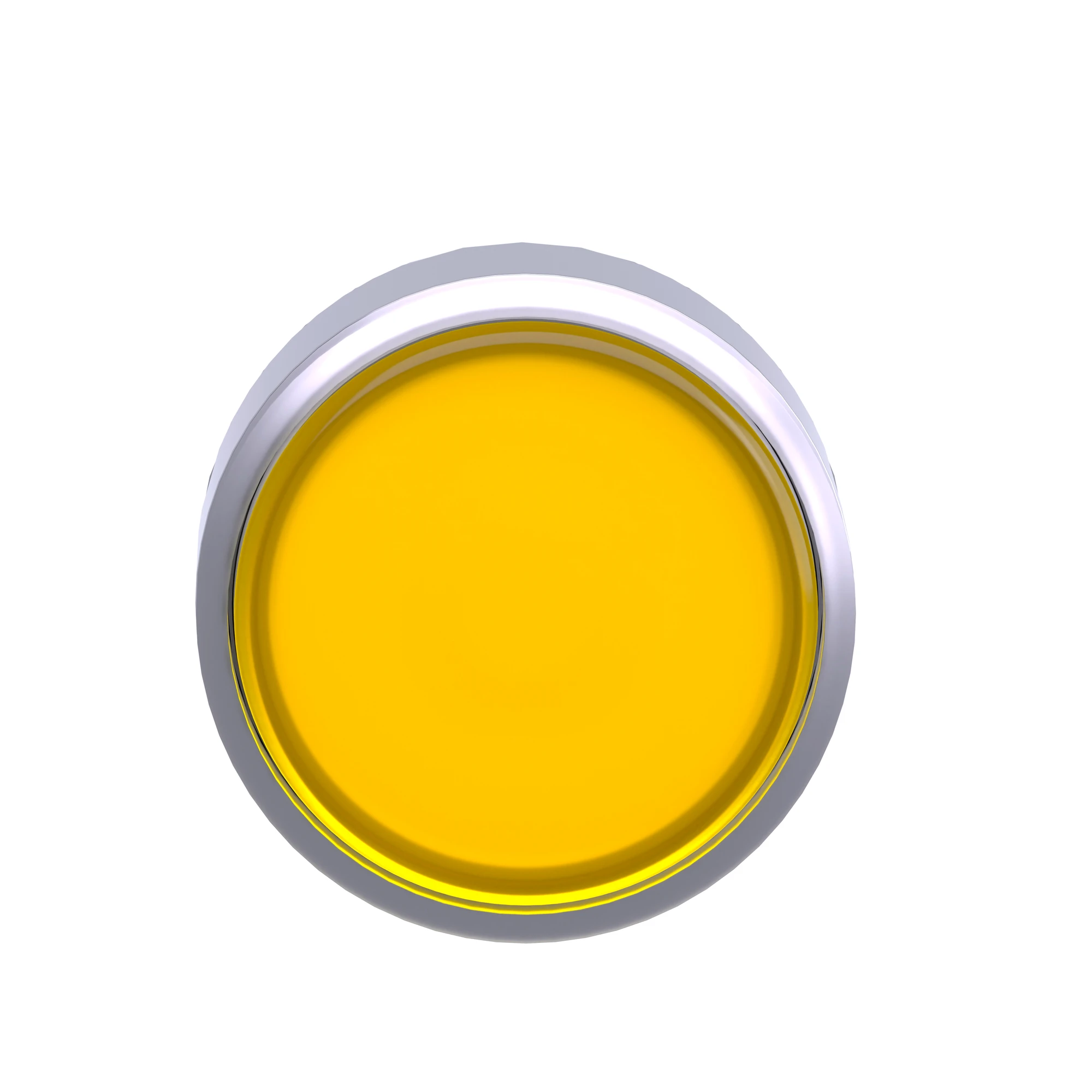 Schneider Electric ZB4BH083 Illuminated push button, Front element, Harmony XB4, Metal, 22mm, yellow, unlabelled, for universal LED, latching (img_004)