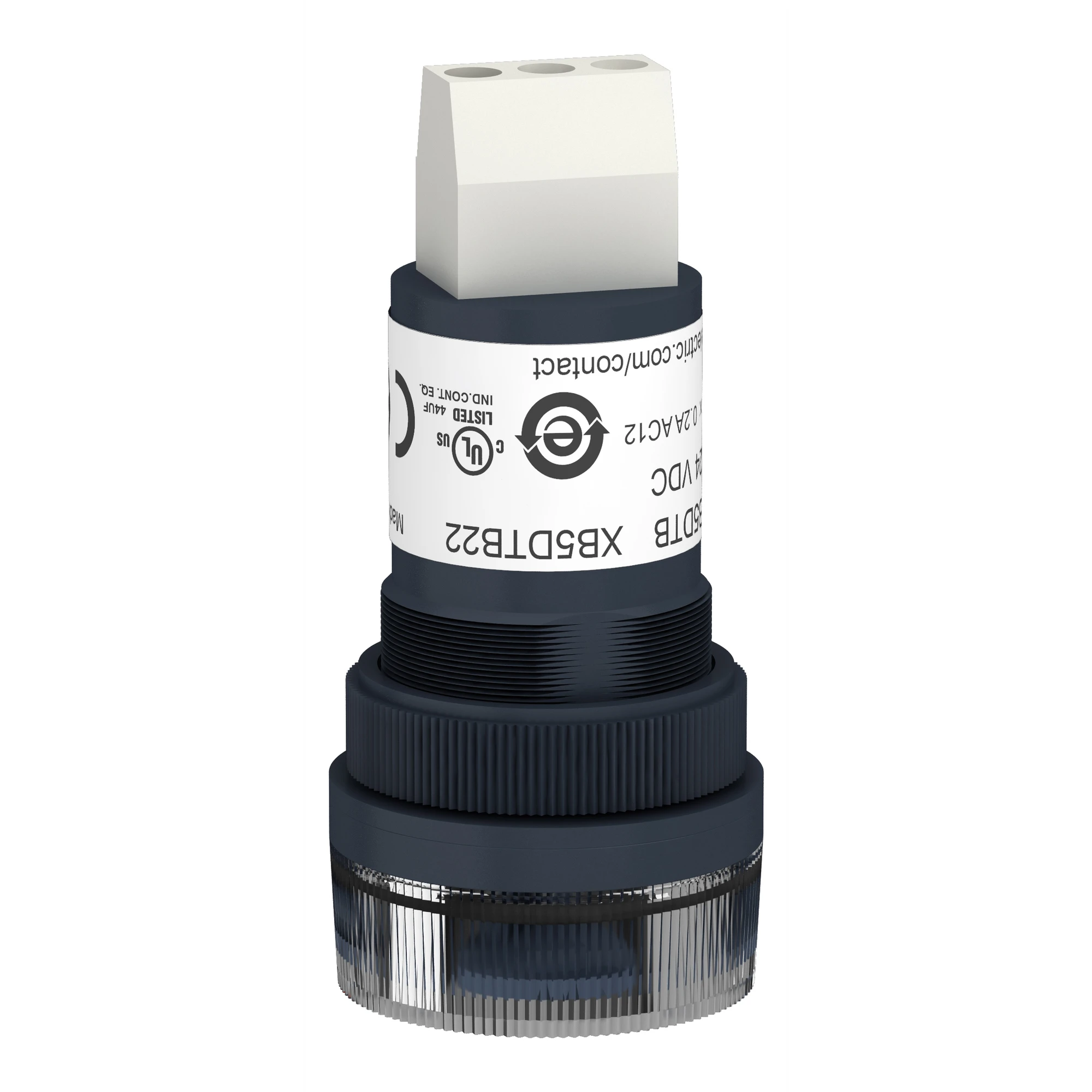 Schneider Electric XB5DTGM2 Timer, Time relay for front panel mounting, Harmony XB5, plastic, 22mm, 0.5s to 10s, 100-240V ACDC (img_002) Schneider Electric XB5DTGM2 Timer, Time relay for front panel mounting, Harmony XB5, plastic, 22mm, 0.5s to 10s, 100-240V ACDC (img_002)