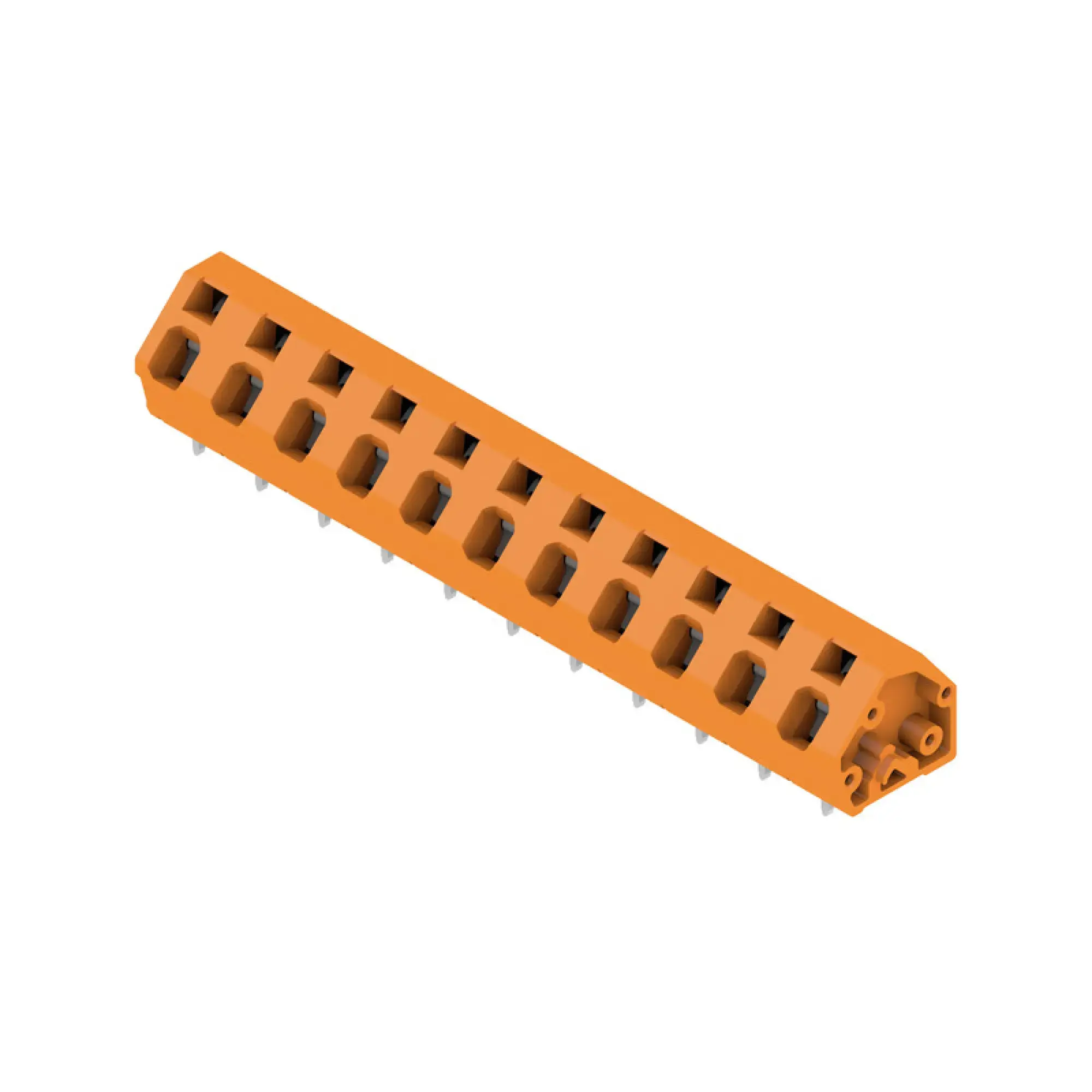 Weidmüller 1952660000 PCB terminal, 800 V, 24 A, Pitch in mm: 7.50, 2.5 mm², Number of poles: 11, Tension-clamp connection, THT solder connection, 135°, Box (img_001) Weidmüller 1952660000 PCB terminal, 800 V, 24 A, Pitch in mm: 7.50, 2.5 mm², Number of poles: 11, Tension-clamp connection, THT solder connection, 135°, Box (img_001)