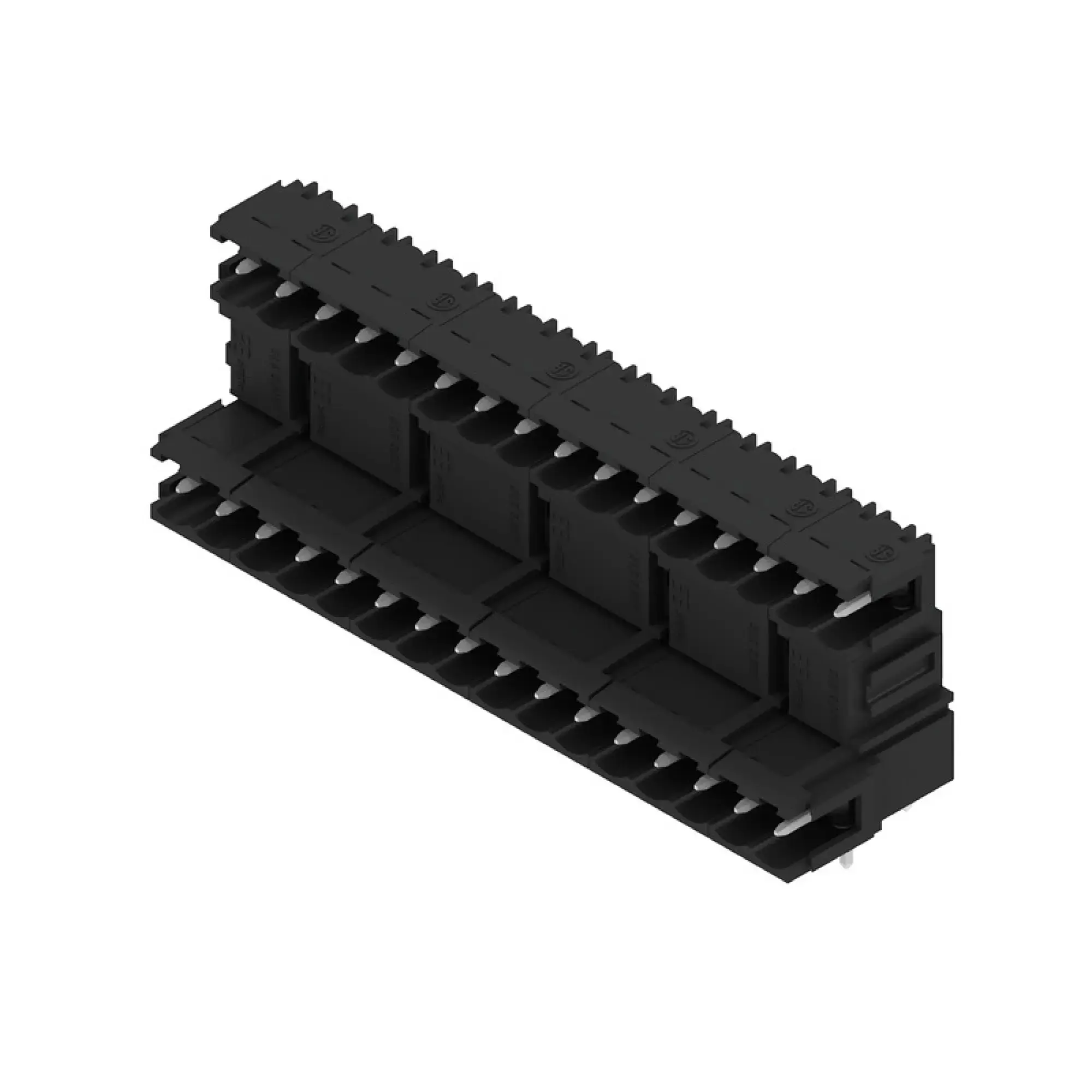 Weidmüller 1726650000 PCB connector (board connection), 250 V, 17 A, Pitch in mm: 5.08, Number of poles: 32, THT solder connection, Box (img_001)
