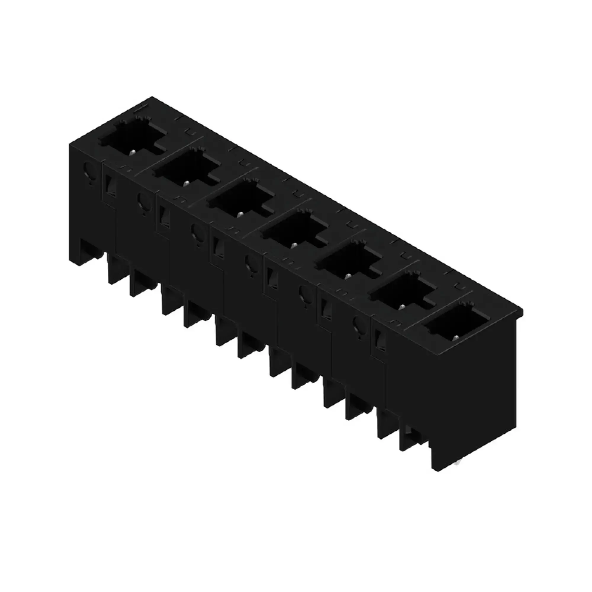 Weidmüller 8000078319 PCB connector (board connection), 500 V, 34.6 A, Pitch in mm: 7.50, Number of poles: 7, THT/THR solder connection, Tube (img_001) Weidmüller 8000078319 PCB connector (board connection), 500 V, 34.6 A, Pitch in mm: 7.50, Number of poles: 7, THT/THR solder connection, Tube (img_001)
