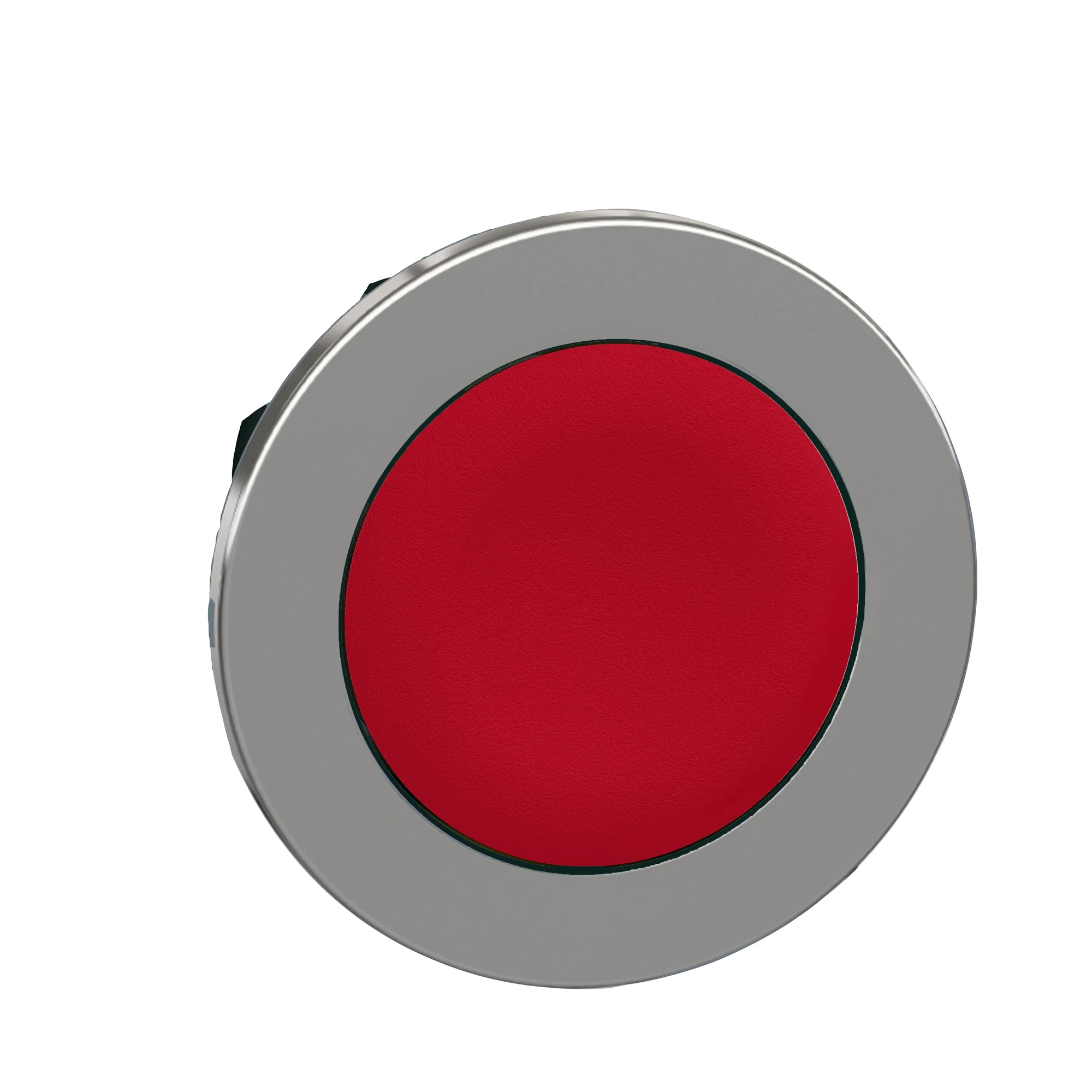 Schneider Electric ZB4FH04 Push button, front element, Harmony XB4F, metal, 30mm, red, unmarked, latching (img_001)
