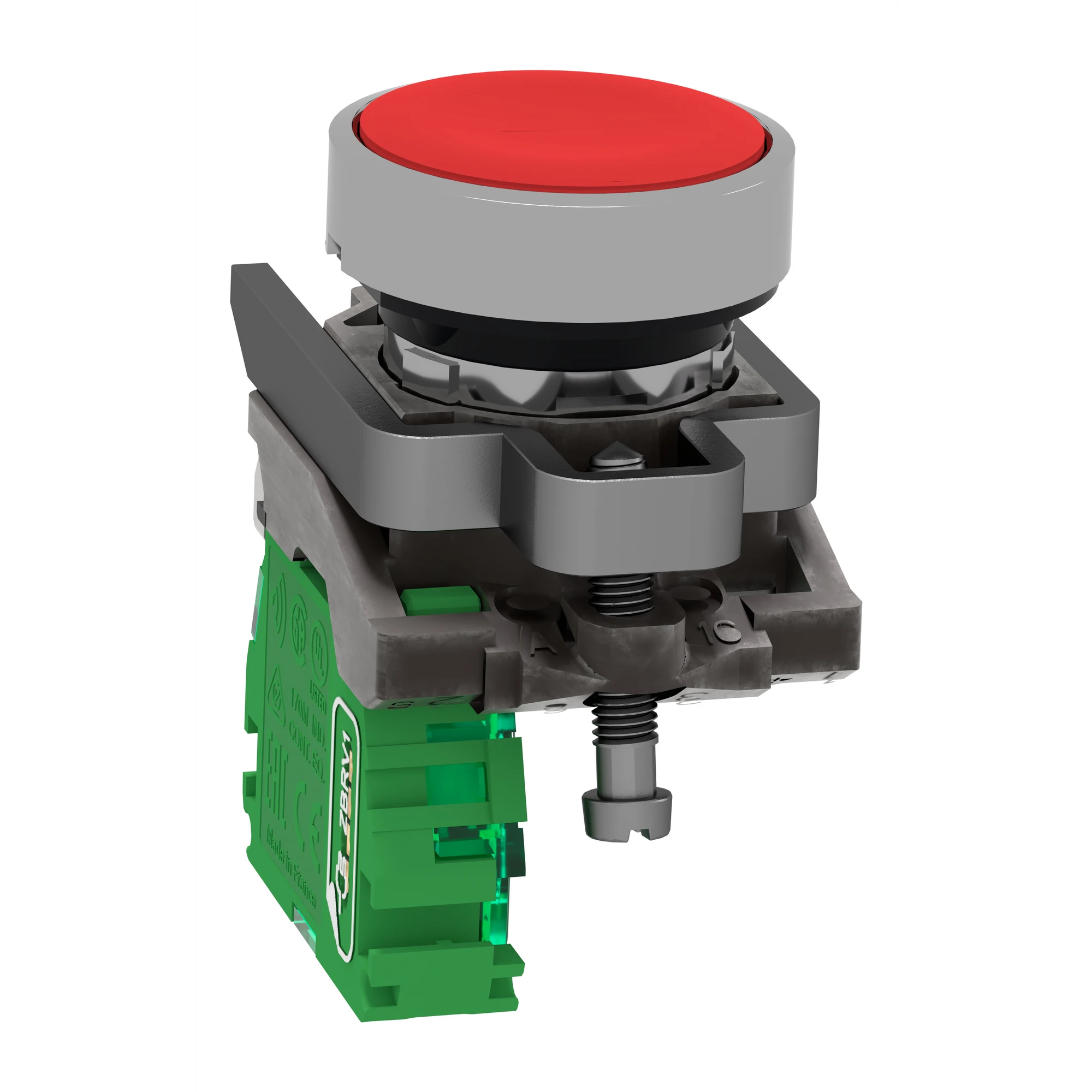 Schneider Electric ZB4RTA4 Wireless Pushbutton, Harmony XB4R, Metal, Ø22mm, battery-free, wireless, red (img_005) Schneider Electric ZB4RTA4 Wireless Pushbutton, Harmony XB4R, Metal, Ø22mm, battery-free, wireless, red (img_005)