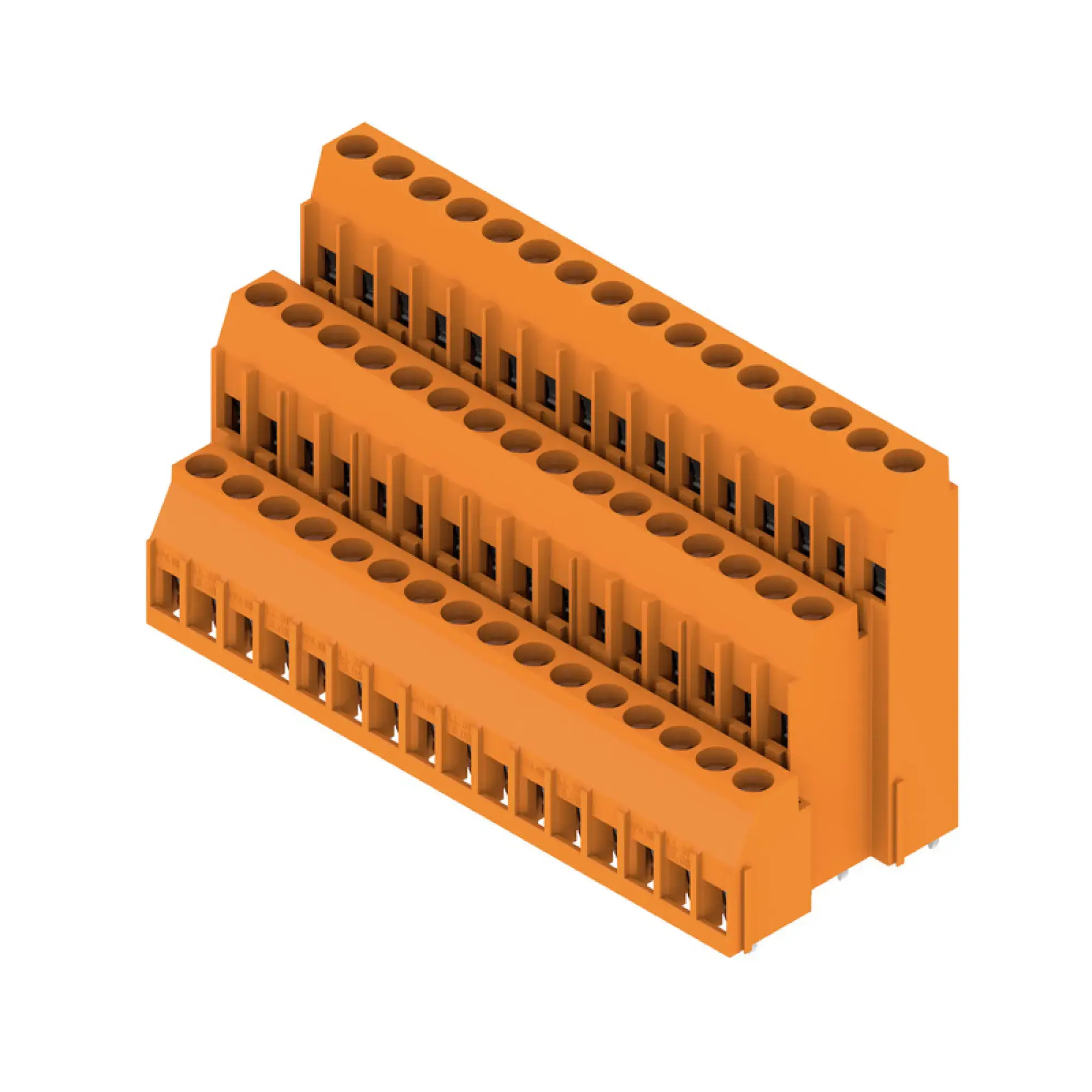 Weidmüller 1979180000 PCB terminal, 320 V, 32.5 A, Pitch in mm: 5.08, 6 mm², Number of poles: 48, Clamping yoke connection, THT solder connection, 90°, Box (img_001) Weidmüller 1979180000 PCB terminal, 320 V, 32.5 A, Pitch in mm: 5.08, 6 mm², Number of poles: 48, Clamping yoke connection, THT solder connection, 90°, Box (img_001)