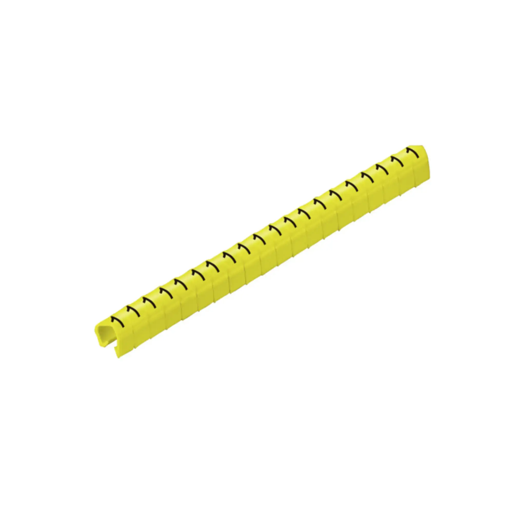 Weidmüller 0648201508 Cable coding system, yellow, Conductor O.D.:4 - 5 mm, Numbers, PVC, soft, without Cadmium, -30...80 °C (img_001)