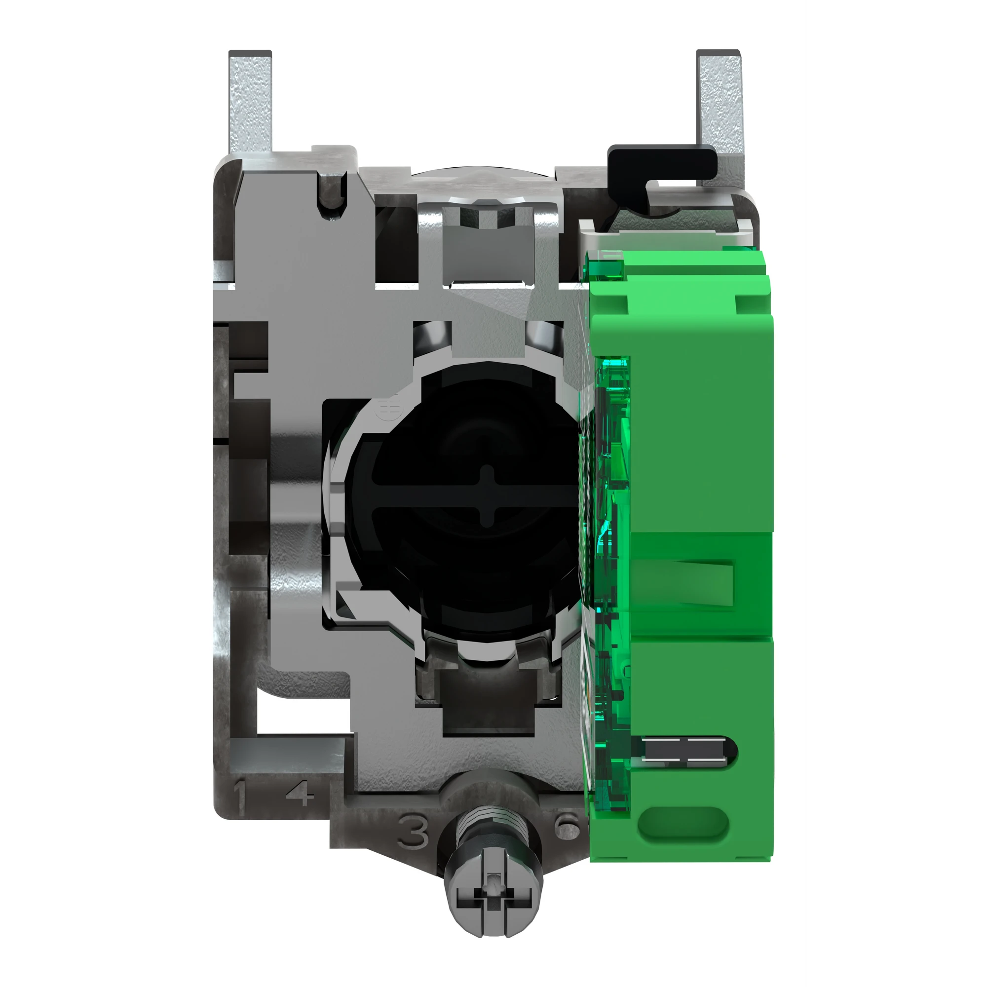 Schneider Electric ZB4RTA1 Wireless pushbutton, Harmony XB4R, metal, Ø22mm, battery-free, wireless, white (img_002) Schneider Electric ZB4RTA1 Wireless pushbutton, Harmony XB4R, metal, Ø22mm, battery-free, wireless, white (img_002)