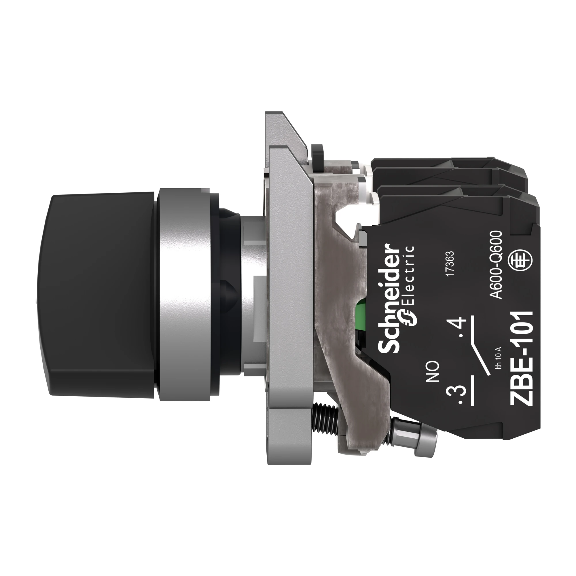 Schneider Electric XB4BD25EX Selector switch, Harmony XB4, metal, 22mm, black, 2 positions, latching, 1NC+1NO, ATEX (img_006) Schneider Electric XB4BD25EX Selector switch, Harmony XB4, metal, 22mm, black, 2 positions, latching, 1NC+1NO, ATEX (img_006)