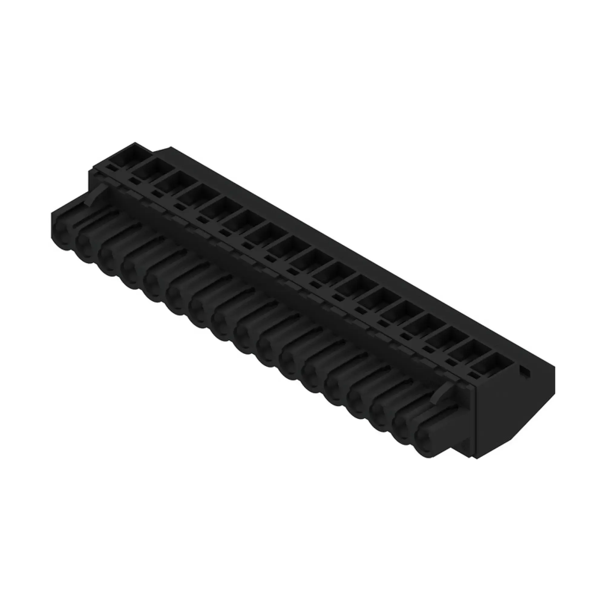 Weidmüller 1948390000 PCB connector (wire connection), 320 V, 23 A, Pitch in mm: 5.08, 4 mm², Number of poles: 17, Clamping yoke connection, Box (img_001)