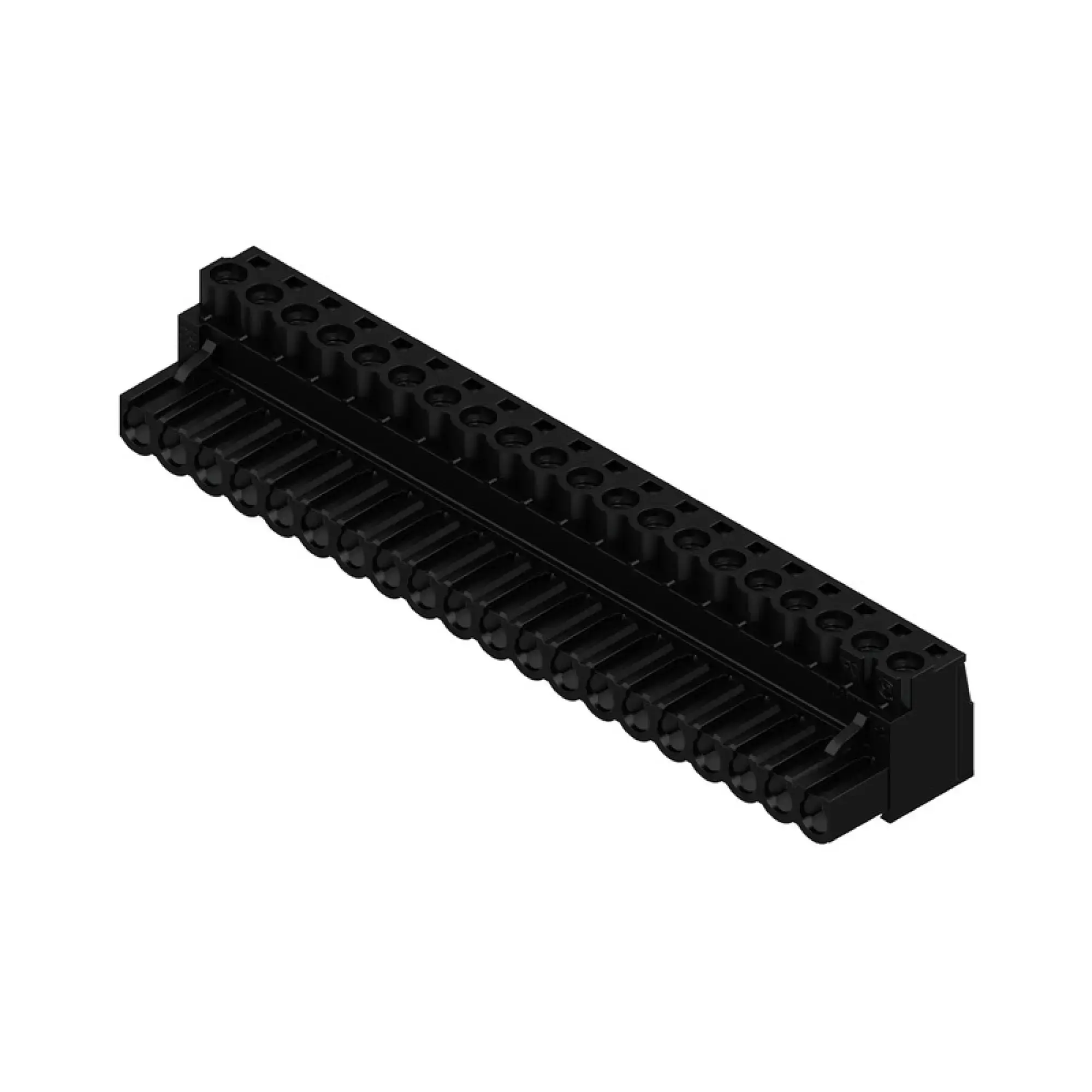 Weidmüller 1955390000 PCB connector (wire connection), 320 V, 23 A, Pitch in mm: 5.00, 4 mm², Number of poles: 20, Clamping yoke connection, Box (img_001)