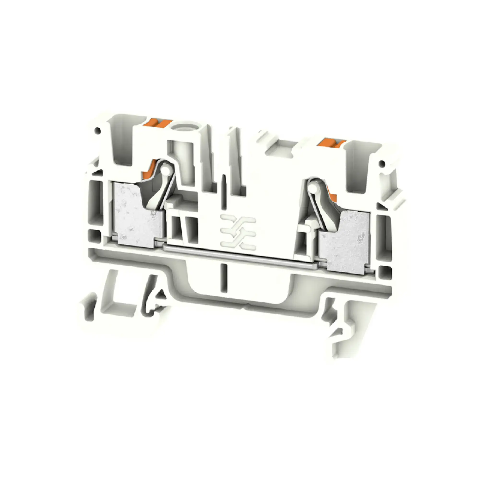 Weidmüller 2051290000 Feed-through terminal block, PUSH IN, white, 4 mm², 32 A, 800 V, Number of connections: 2 (img_001)