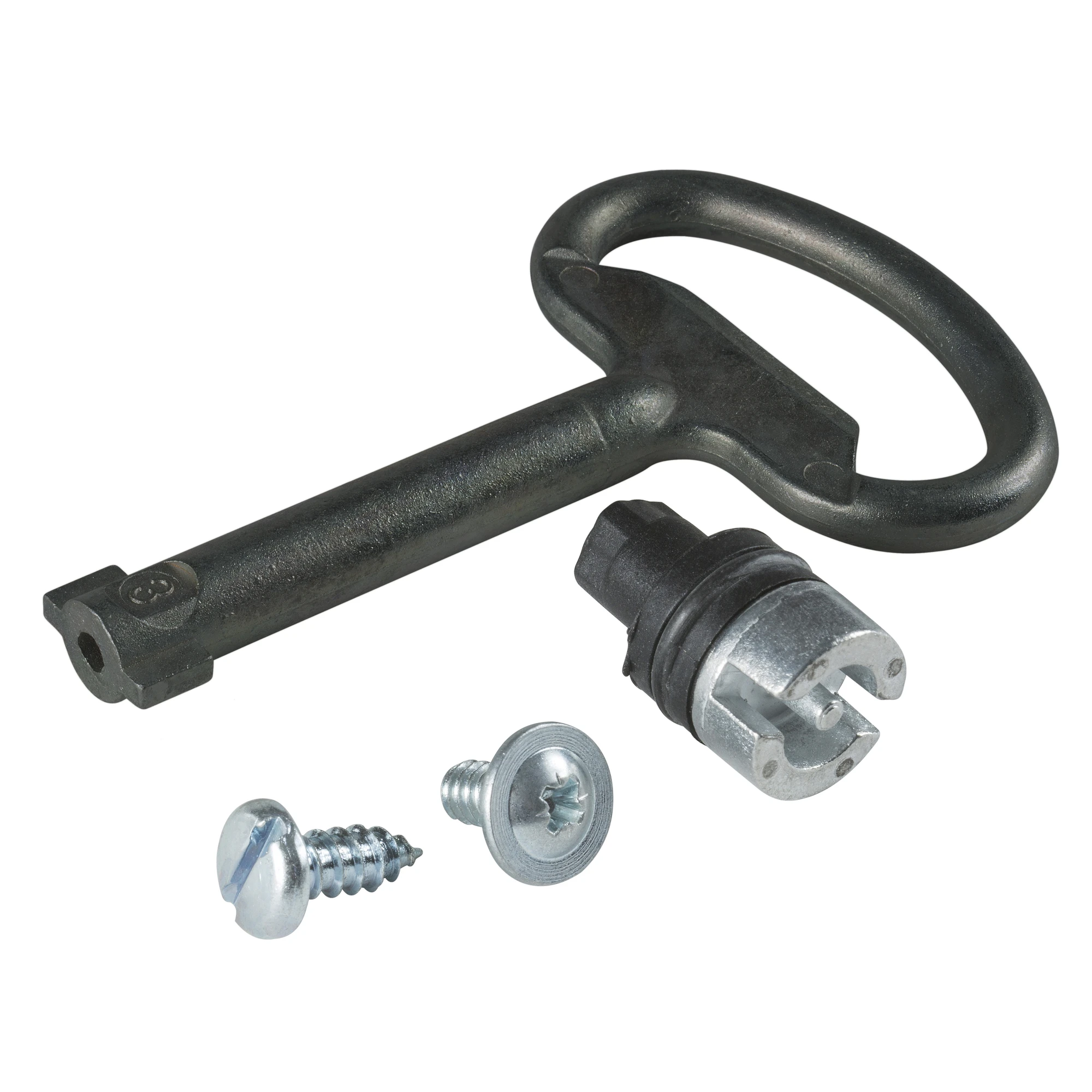 Schneider Electric NSYTDBCRN Double-bit lock insert 3mm (Standard), Material: Zamak. (img_001)