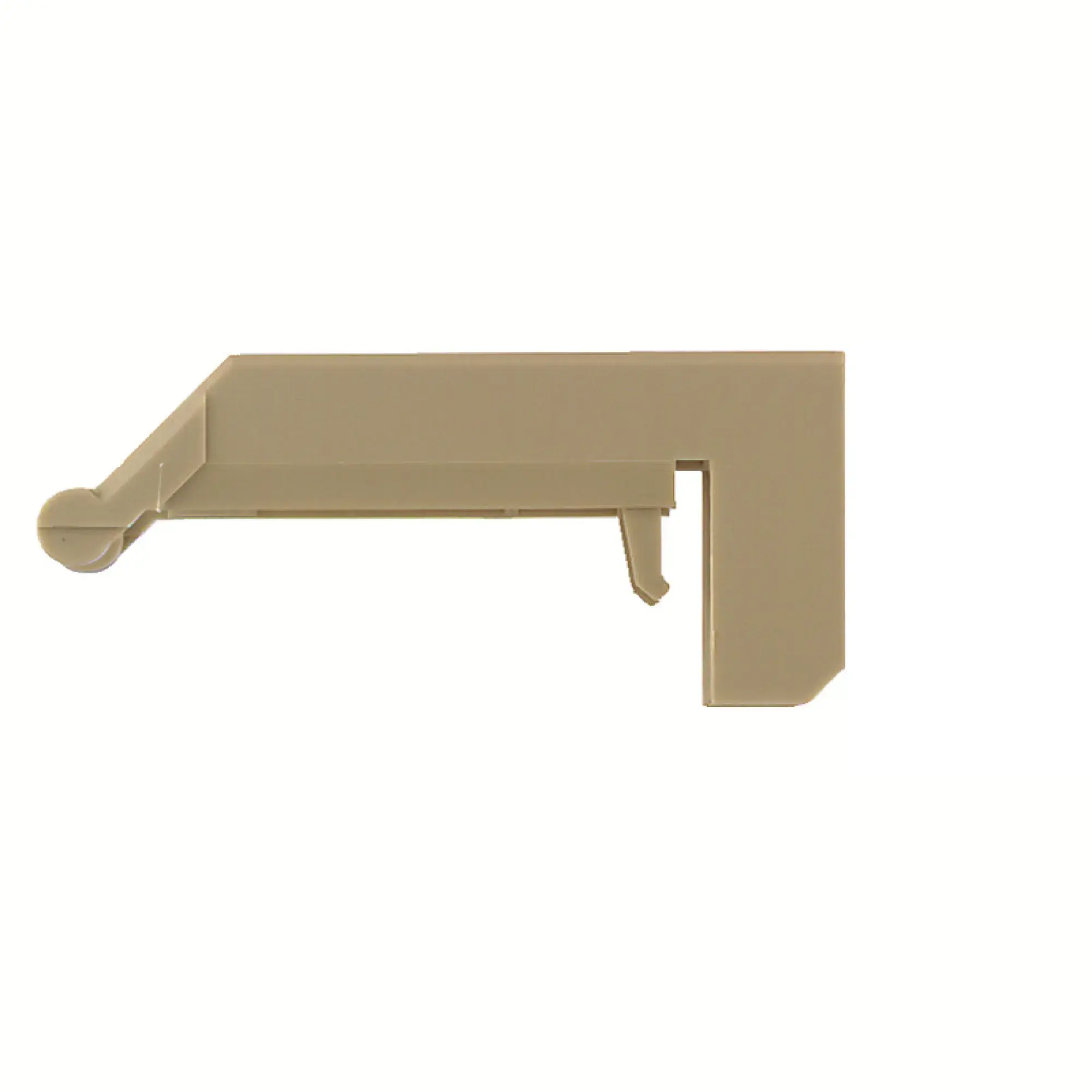 Weidmüller 1070460000 Terminal cover, beige, Polyamide 66, Height: 64 mm, Width: 40.6 mm, Depth: 34.5 mm, V-2 (img_001)