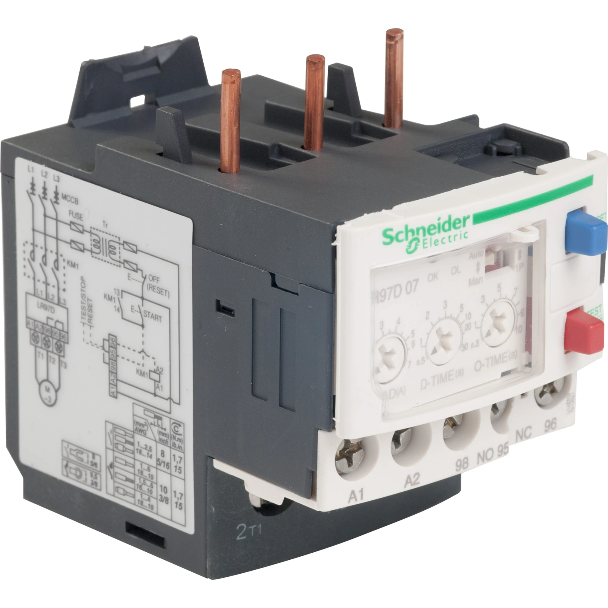 Schneider Electric LR97D07M7 Motor protection relay, electronic, 1.2-7A, 200-240VAC (img_001) Schneider Electric LR97D07M7 Motor protection relay, electronic, 1.2-7A, 200-240VAC (img_001)