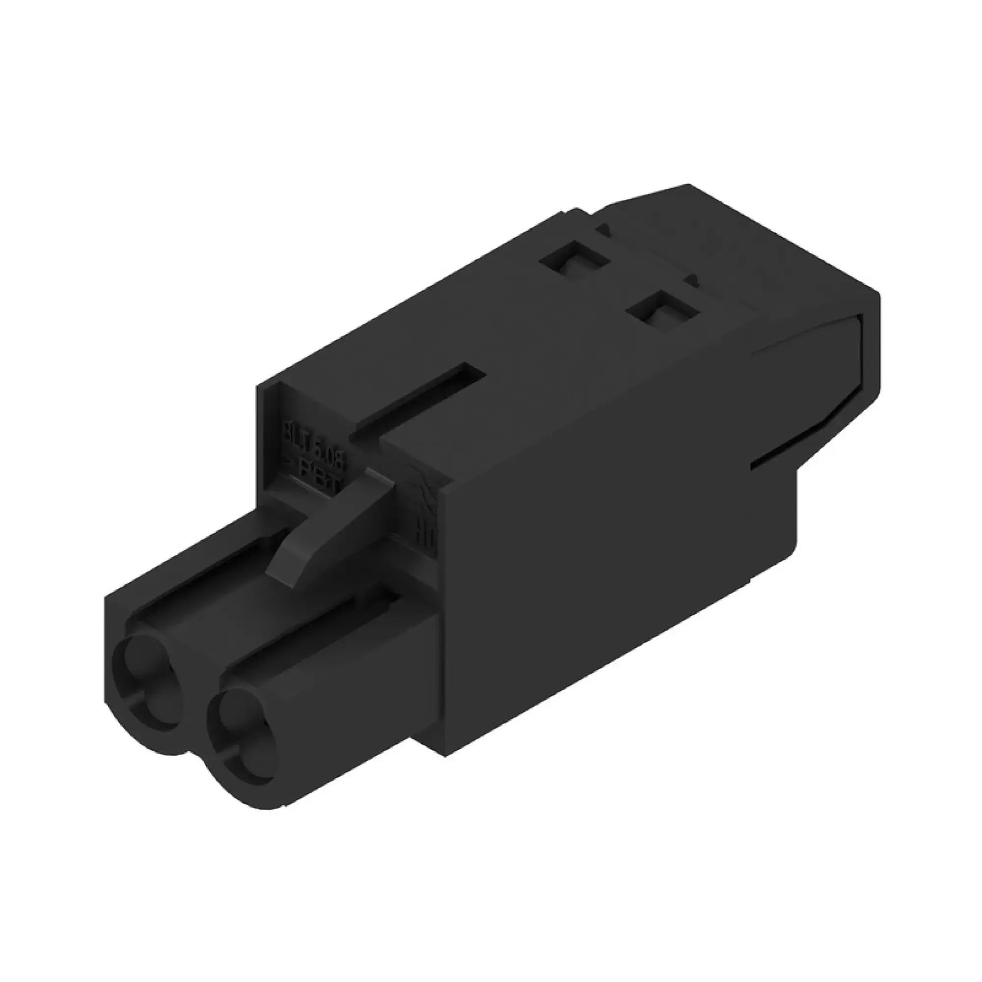 Weidmüller 1499510000 PCB connector (wire connection), 320 V, 27 A, Pitch in mm: 5.08, 2.5 mm², Number of poles: 2, TOP connection, Box (img_001) Weidmüller 1499510000 PCB connector (wire connection), 320 V, 27 A, Pitch in mm: 5.08, 2.5 mm², Number of poles: 2, TOP connection, Box (img_001)