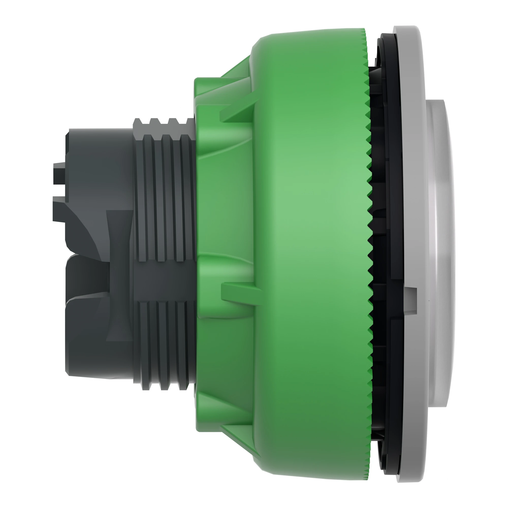 Schneider Electric ZB5FW113C0 Illuminated Pushbutton, Front Element, Harmony XB5F, Plastic, 30mm, Light Grey, White, Projecting, for Universal LED (img_004)