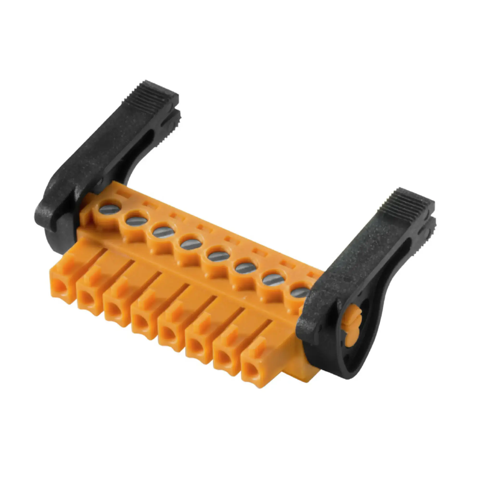 Weidmüller 2442380000 PCB connector (wire connection), 160 V, 17.5 A, Pitch in mm: 3.81, 1.5 mm², Number of poles: 8, Clamping yoke connection, Box (img_001)