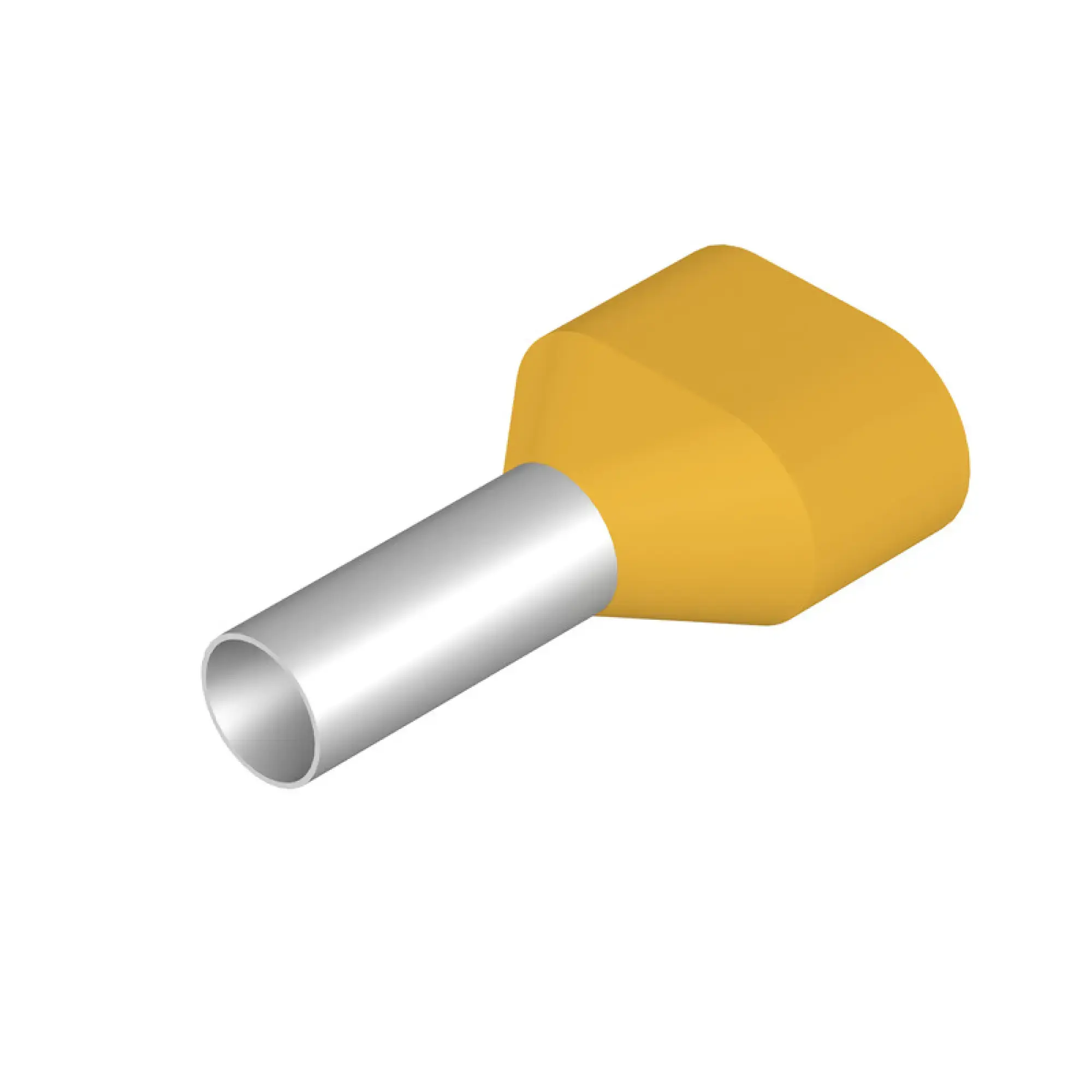 Weidmüller 9004720000 Wire end ferrule, Twin wire-end ferrule, 6 mm², Stripping length: 20 mm, yellow (img_001) Weidmüller 9004720000 Wire end ferrule, Twin wire-end ferrule, 6 mm², Stripping length: 20 mm, yellow (img_001)