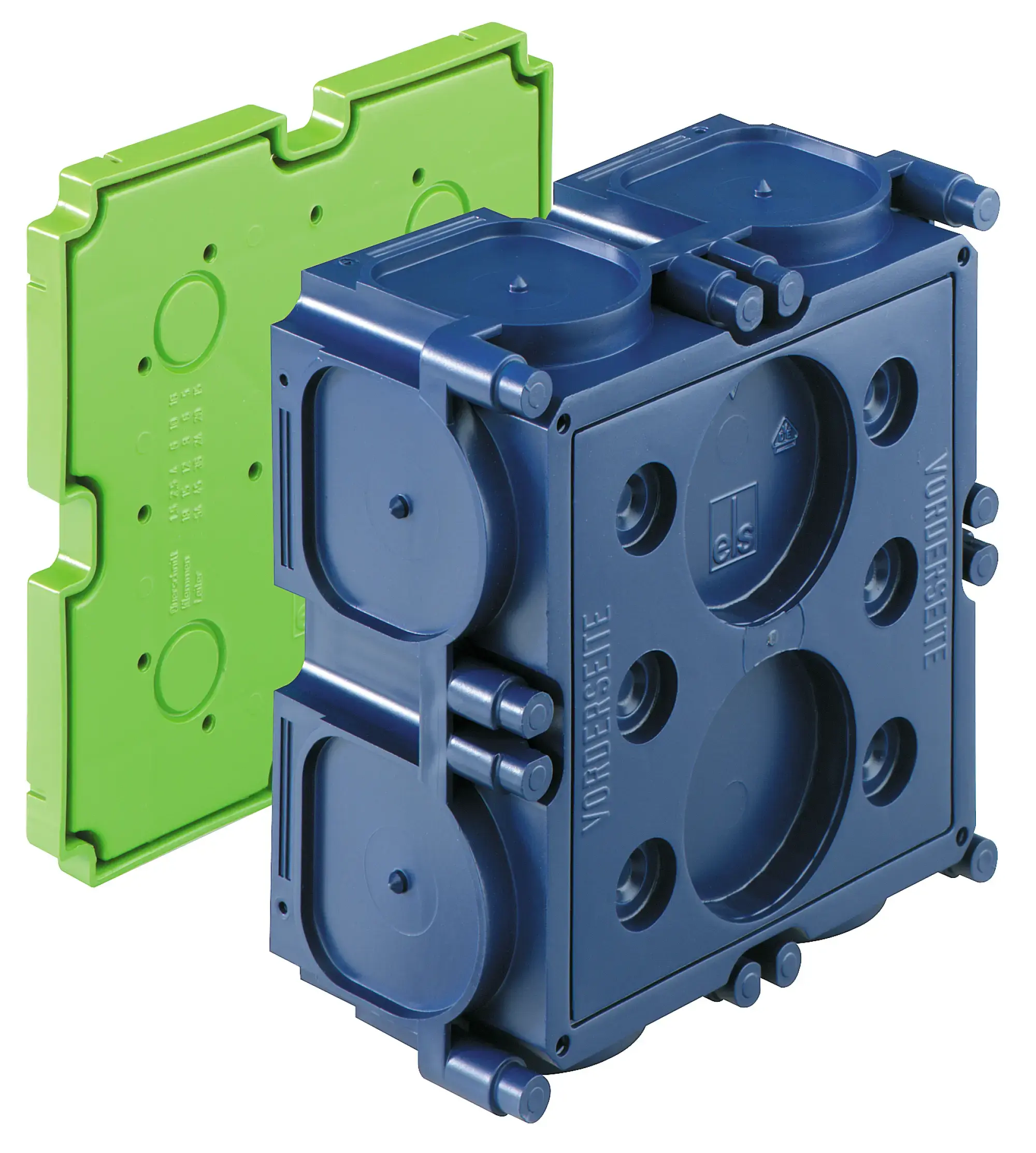 Spelsberg 98000201 Mounting box, other, Type of protection IP30, Suitable for concrete construction, Rated insulation voltage 400V AC, VDE, Halogen free (img_001) Spelsberg 98000201 Mounting box, other, Type of protection IP30, Suitable for concrete construction, Rated insulation voltage 400V AC, VDE, Halogen free (img_001)