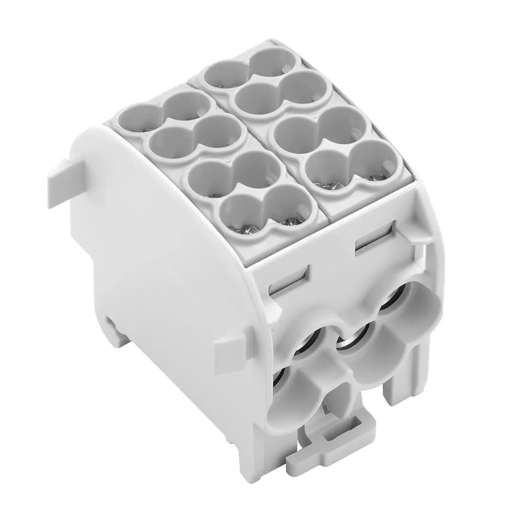 Weidmüller 2731220000 Potential distributor terminal, Screw connection, Light Grey, 25 mm², 152 A, 1000 V, Number of connections: 8, Number of levels: 1, TS 35, V-0, Wemid (img_001) Weidmüller 2731220000 Potential distributor terminal, Screw connection, Light Grey, 25 mm², 152 A, 1000 V, Number of connections: 8, Number of levels: 1, TS 35, V-0, Wemid (img_001)