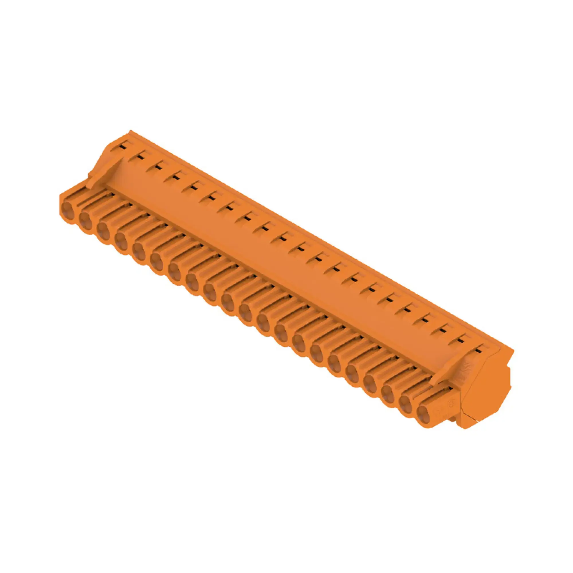 Weidmüller 1946440000 PCB connector (wire connection), 320 V, 17.5 A, Pitch in mm: 5.08, 4 mm², Number of poles: 21, Clamping yoke connection, Box (img_001)