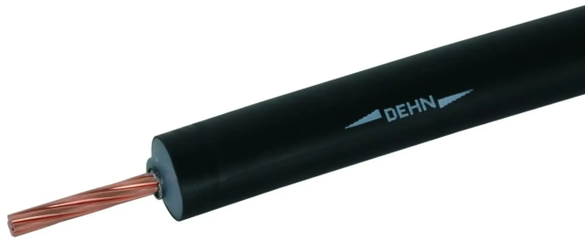 Dehn 819131 HVI long Conductor D 20mm black cut to length: (6000 mm conductor included) (img_001)