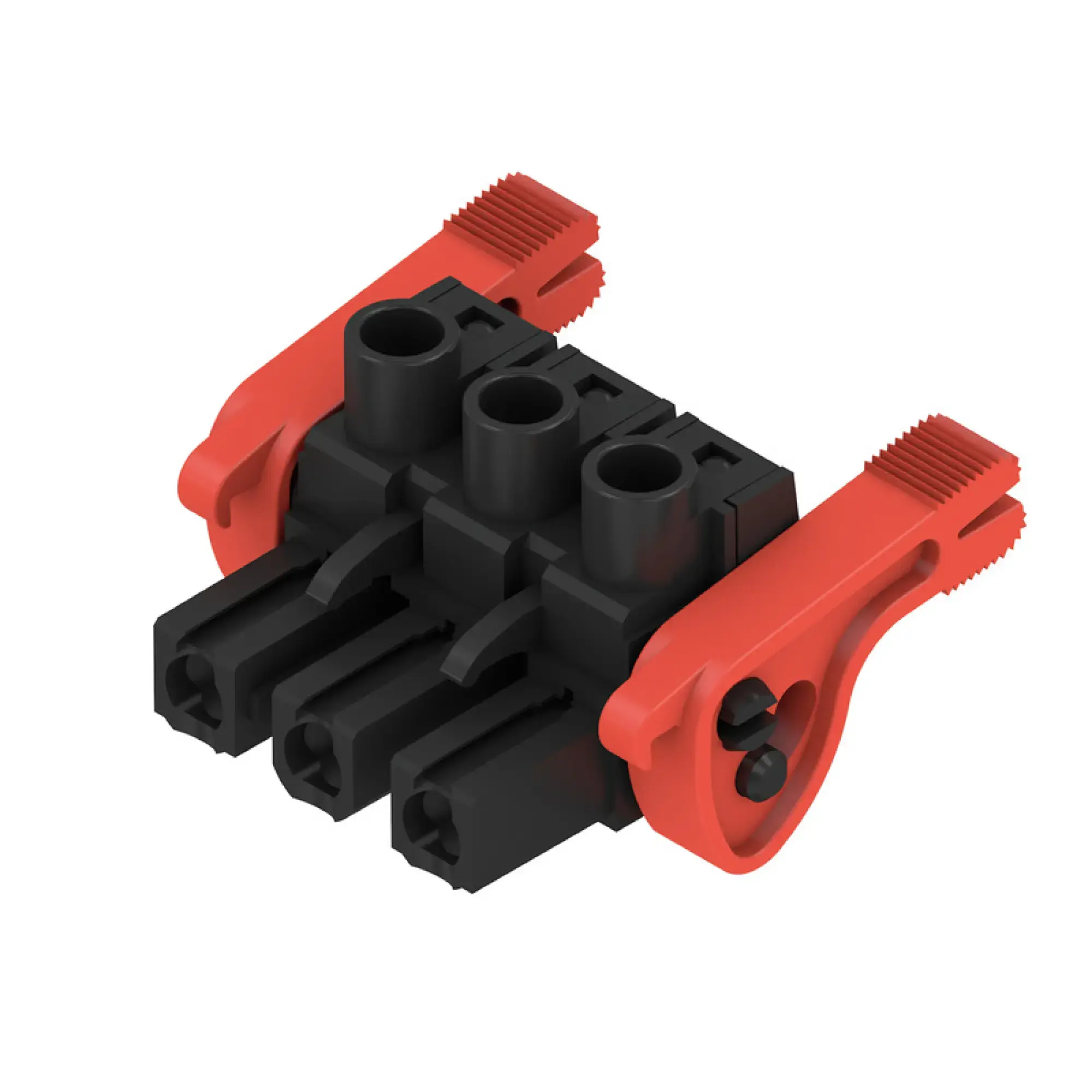 Weidmüller 1093440000 PCB connector (wire connection), 500 V, 29 A, Pitch in mm: 7.62, 4 mm², Number of poles: 3, Clamping yoke connection, Box (img_001)