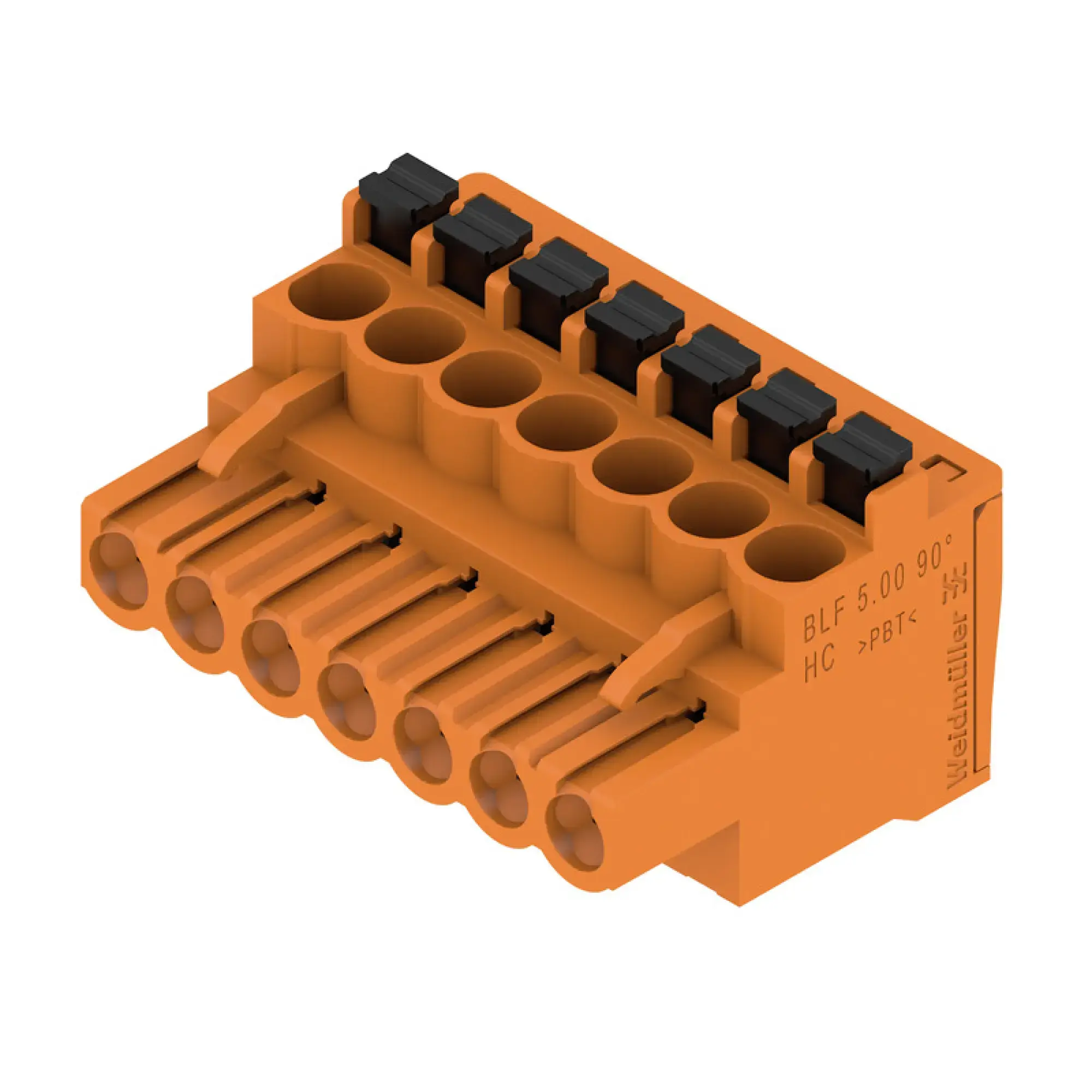 Weidmüller 1980220000 PCB connector (wire connection), 320 V, 24 A, Pitch in mm: 5.00, 3.31 mm², Number of poles: 7, PUSH IN with actuator, Box (img_001) Weidmüller 1980220000 PCB connector (wire connection), 320 V, 24 A, Pitch in mm: 5.00, 3.31 mm², Number of poles: 7, PUSH IN with actuator, Box (img_001)