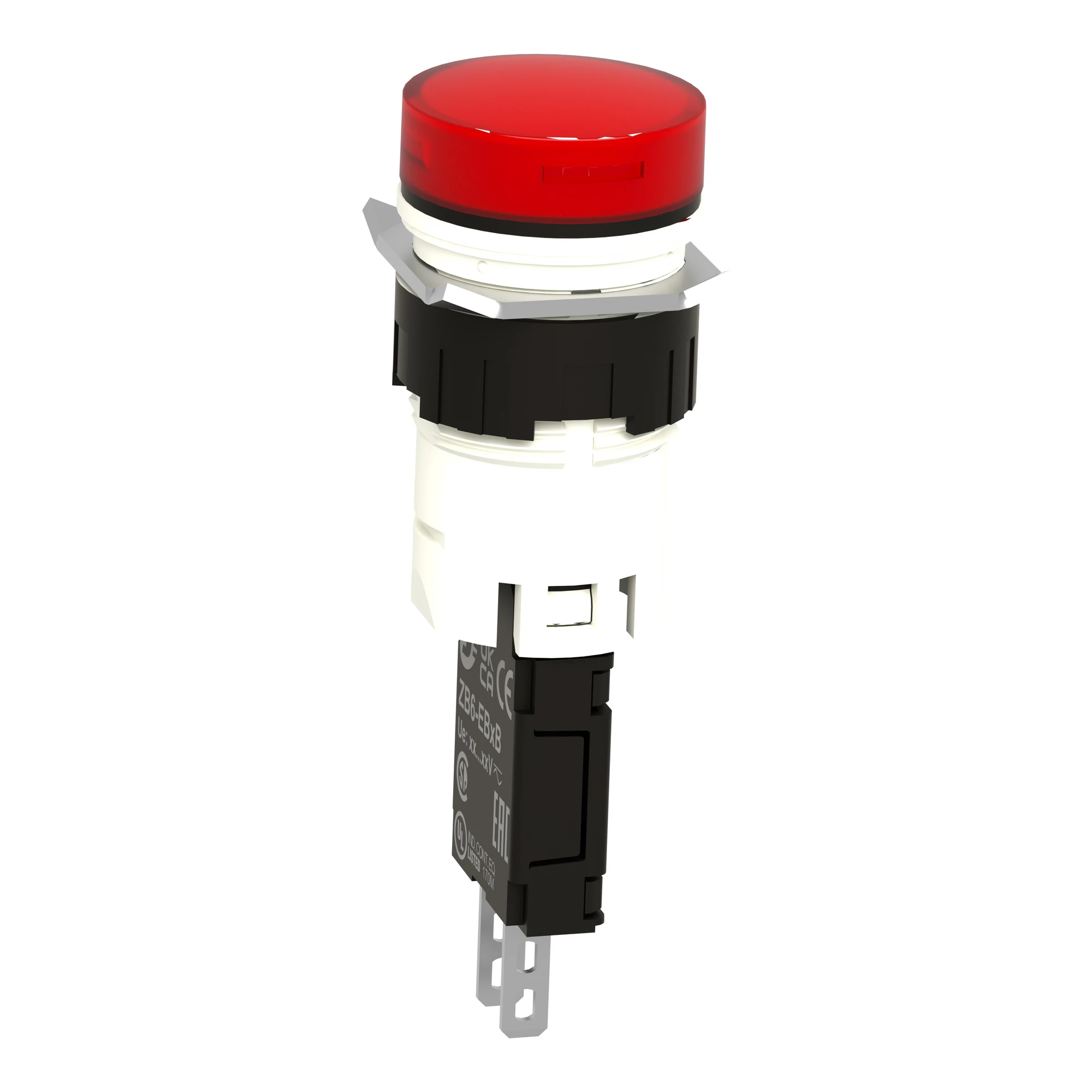 Schneider Electric XB6AV4BB Indicator light, Ø 22, round, IP65, red, Integral LED, 24V, connector (img_002) Schneider Electric XB6AV4BB Indicator light, Ø 22, round, IP65, red, Integral LED, 24V, connector (img_002)